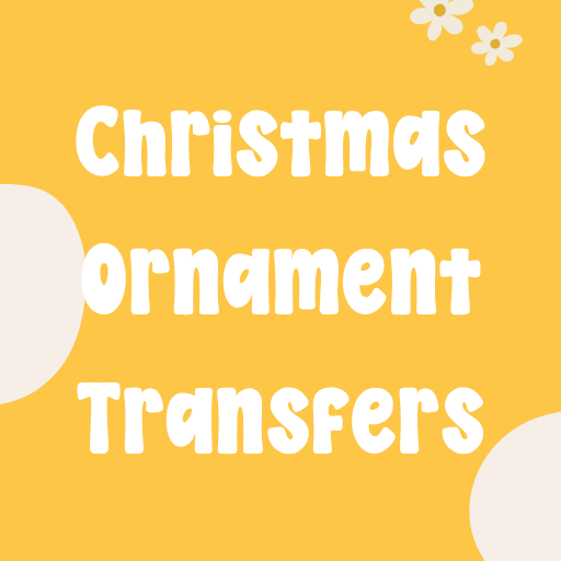 Christmas Ornament UV DTF Transfers - Swiit Creations