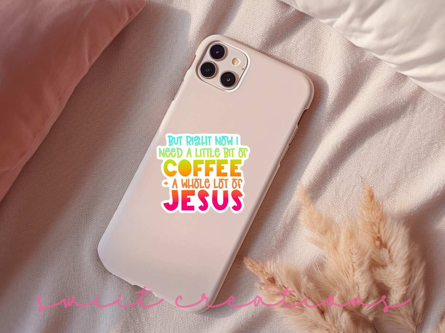 a phone case with a quote on it
