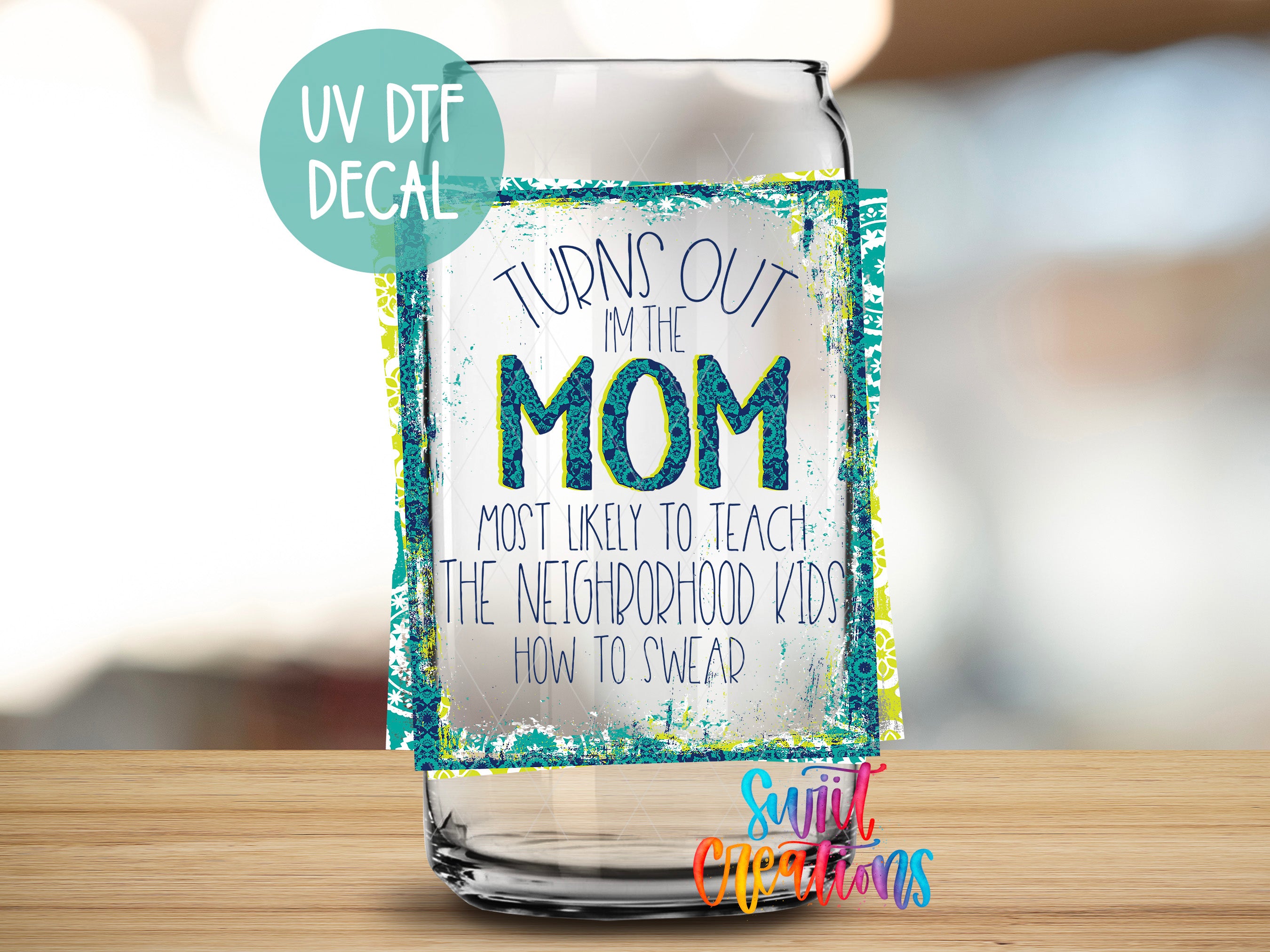 a picture of a glass with a quote on it