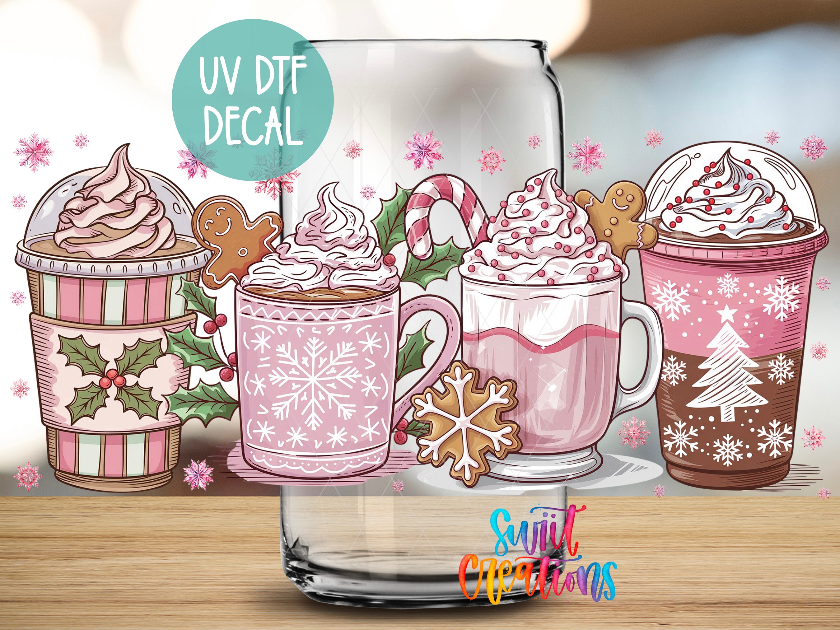 a glass of hot chocolate with whipped cream and cookies