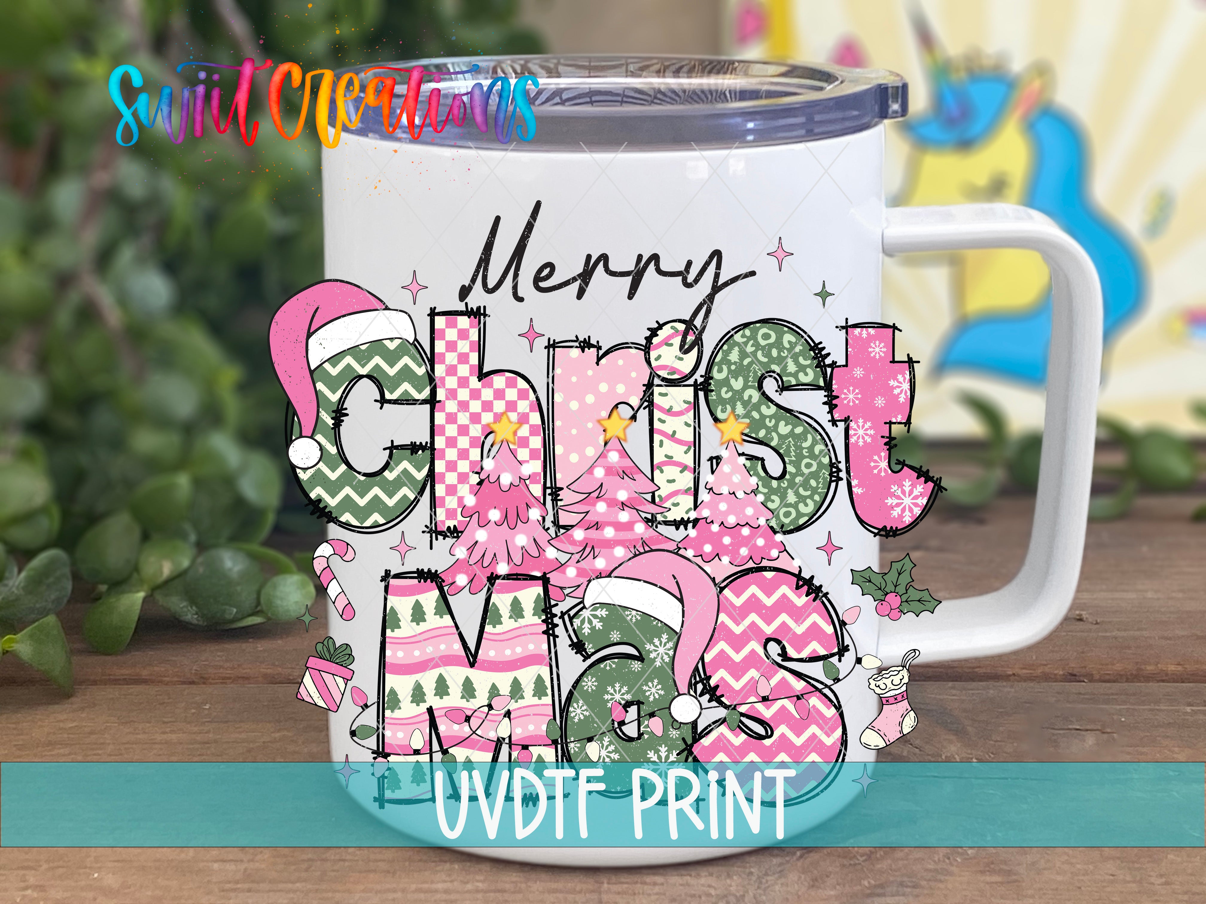 a coffee mug with a merry christmas message on it