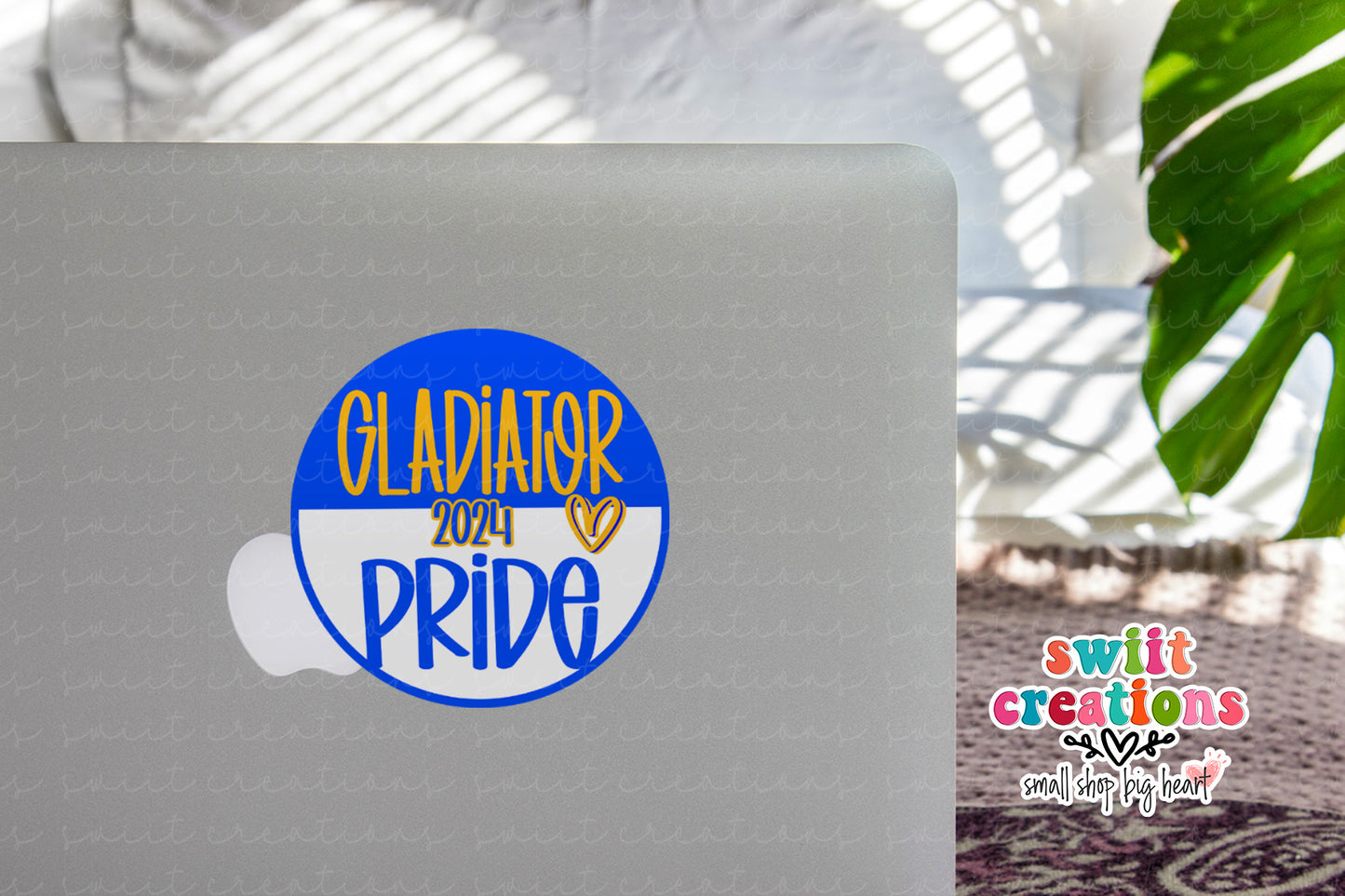 Gladiator Pride 2024 Waterproof Sticker (SS274)