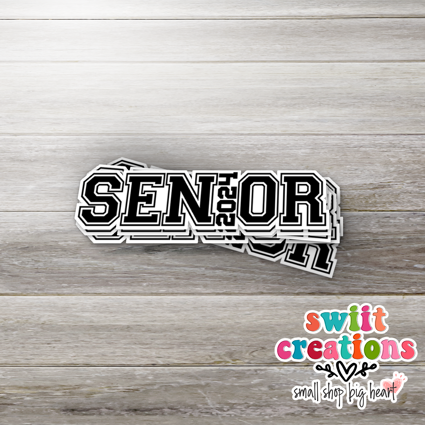 Senior 2024 Waterproof Sticker (SS734) | SCD734