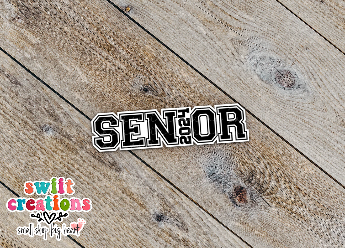 Senior 2024 Waterproof Sticker (SS734) | SCD734