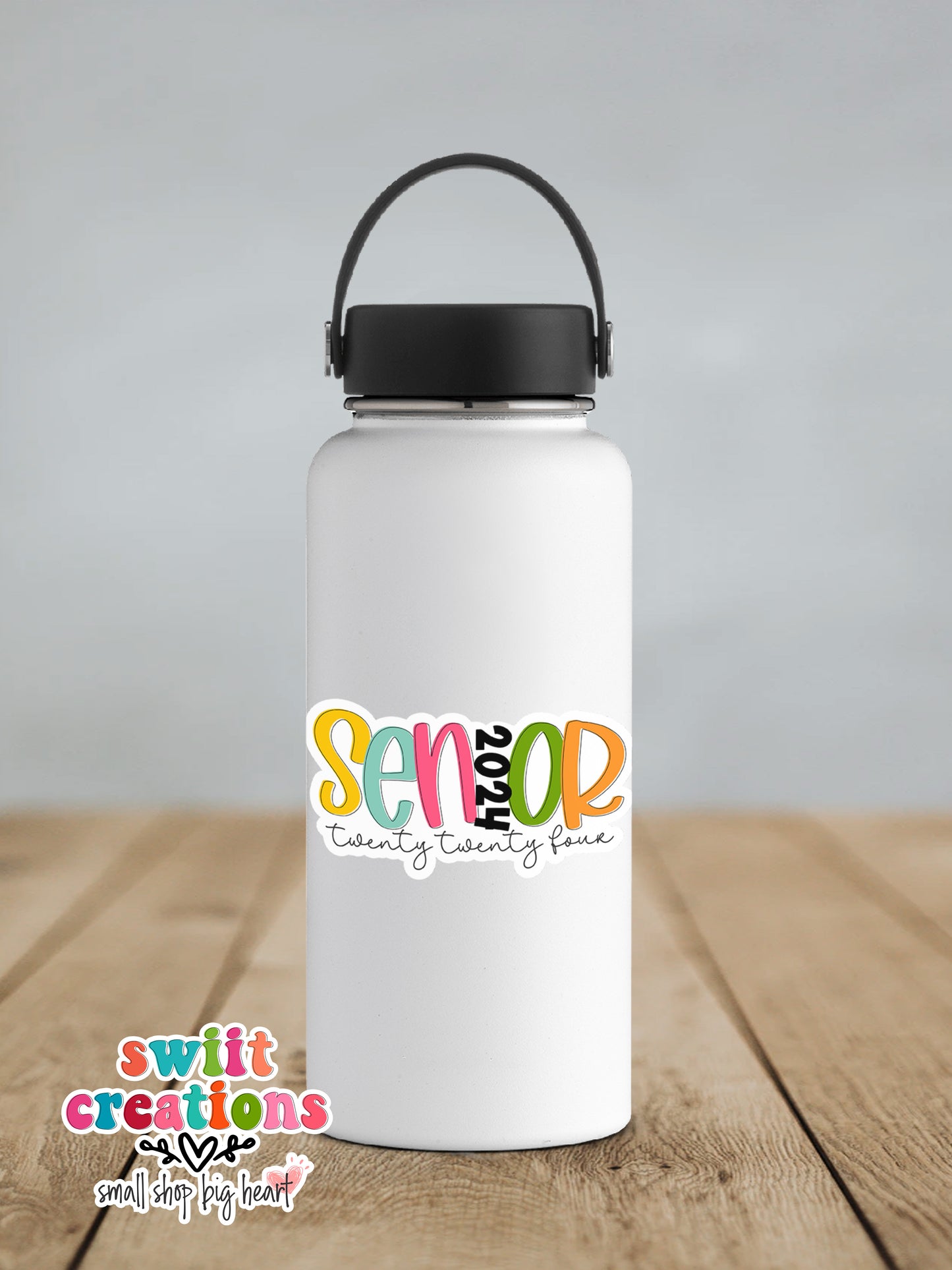Senior 2024 Colorful Waterproof Sticker SS745