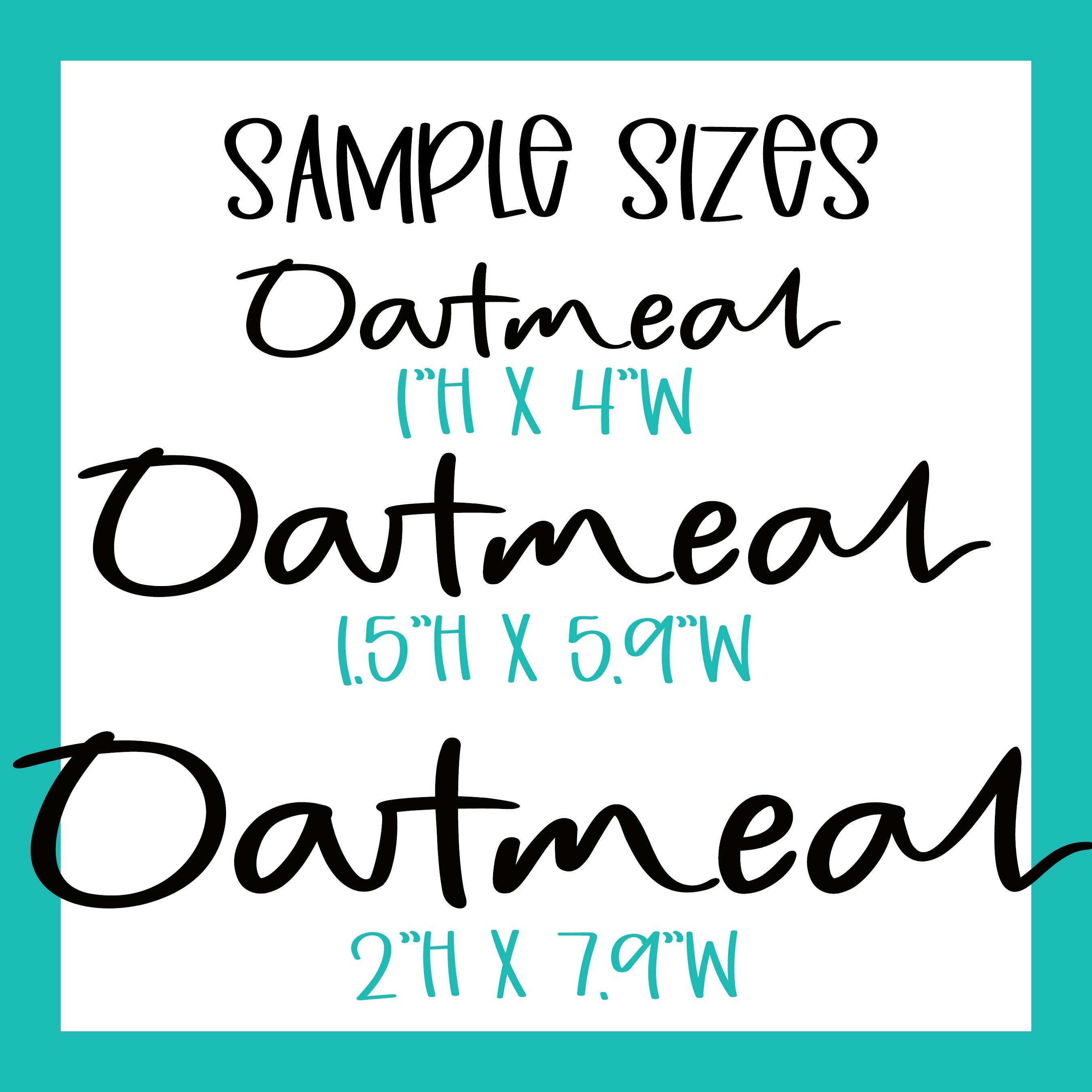 Kitchen Pantry Decal Spice Jar Labels Organizational Labels | Font 5