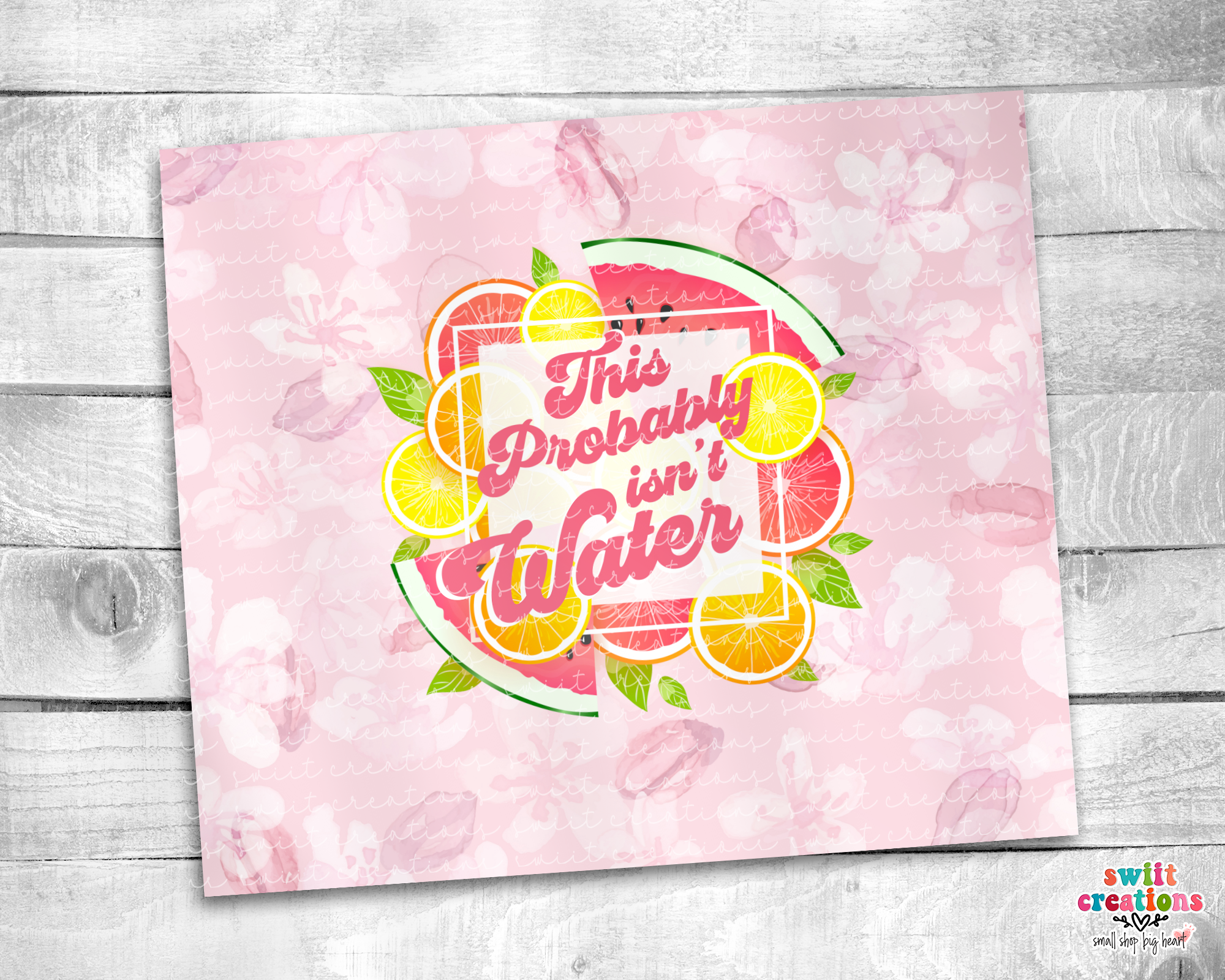 This Probably Isn't Water Tumbler (T481)