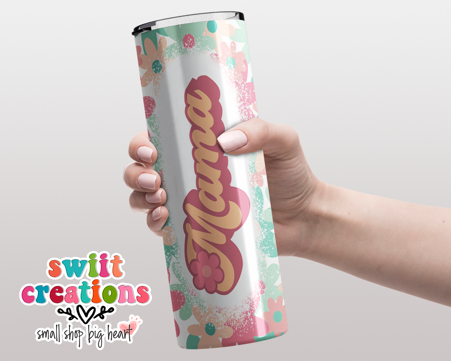 Flower Mama Tumbler (T491)