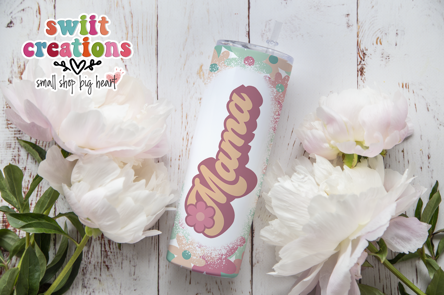 Flower Mama Tumbler (T491)
