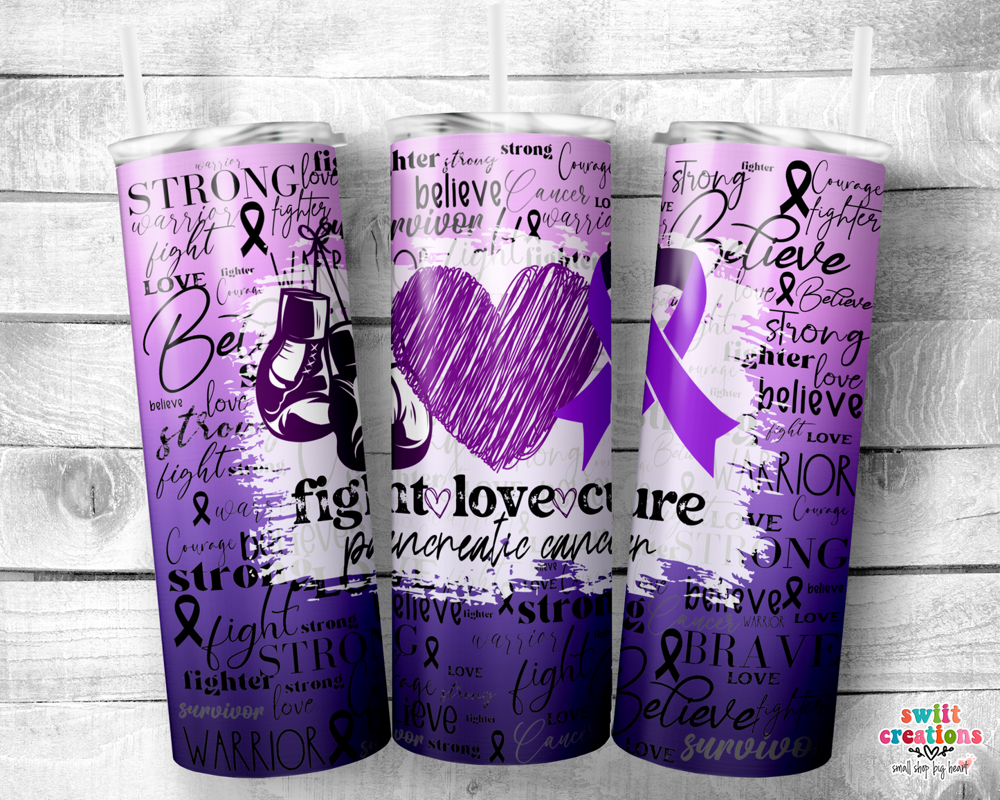 Pancreatic Cancer 20oz Insulated Tumbler (T512)