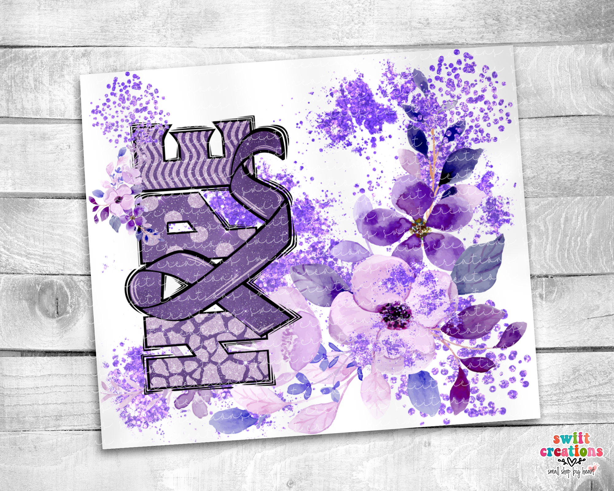 Pancreatic Cancer Hope 20oz Insulated Cancer Tumbler (T524)