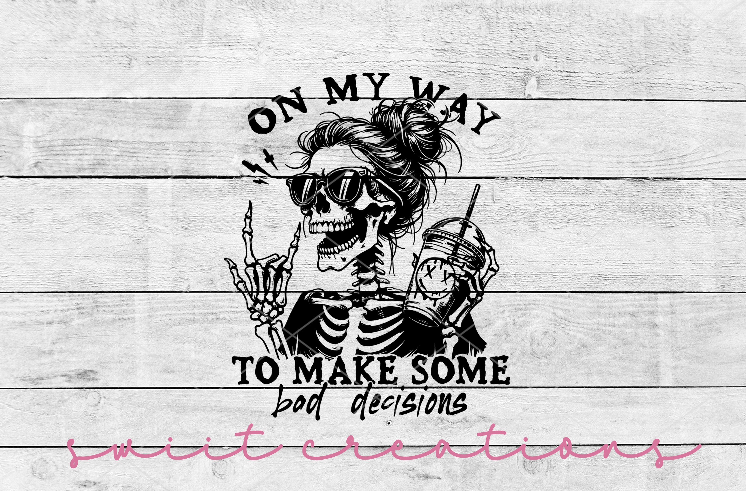 On My Way to Make Bad Decisions 16oz Tumbler | GT1319