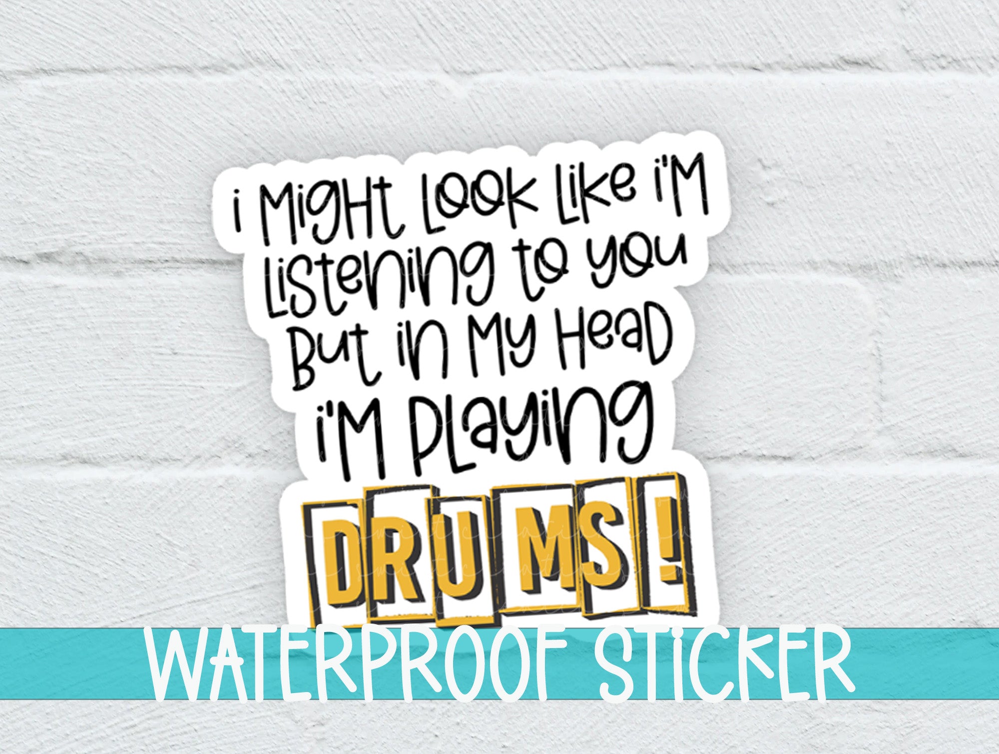 i might look like i'm listening to you but in my head i '