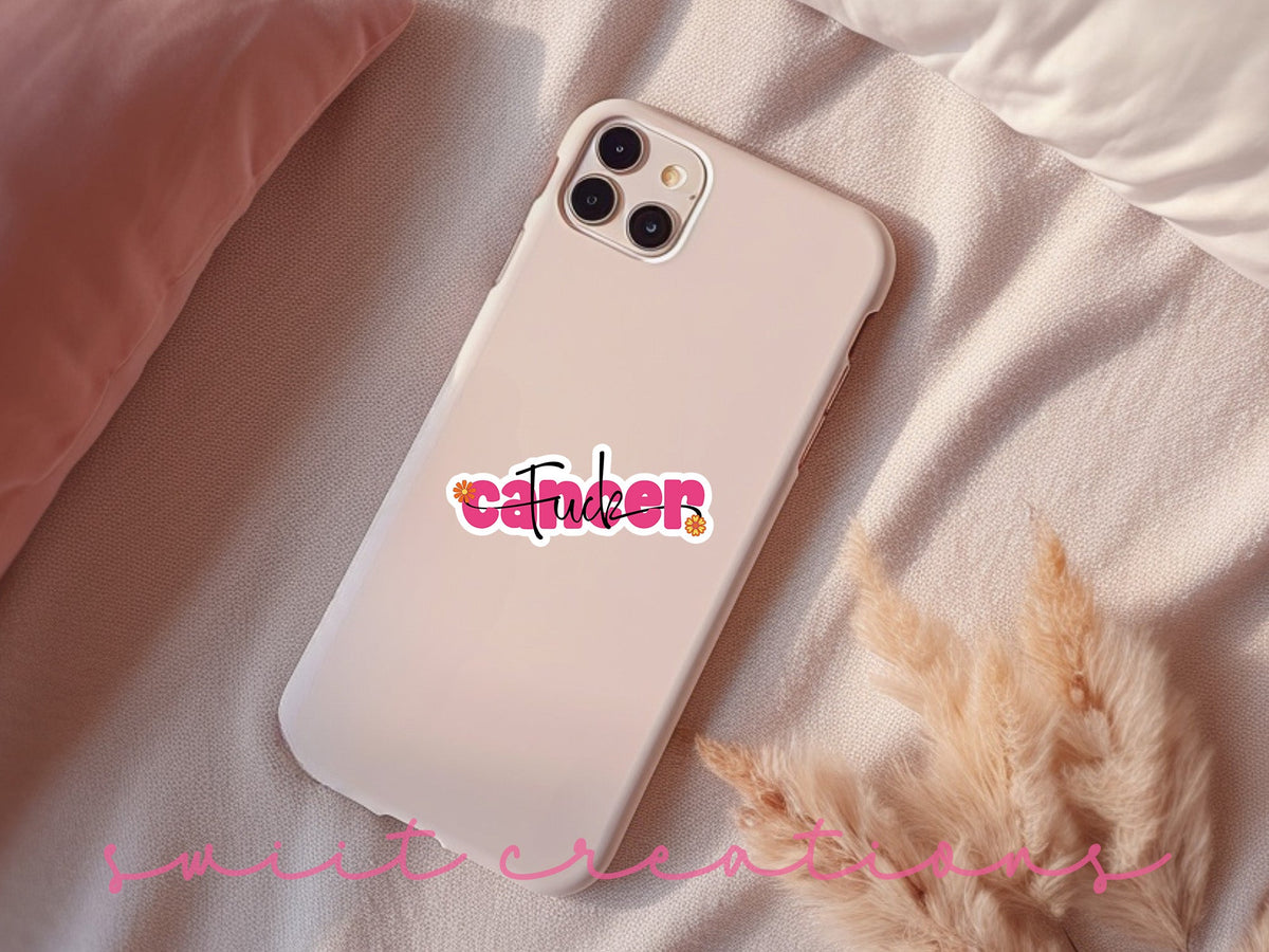 Fuck Cancer Sticker SS880 - Swiit Creations