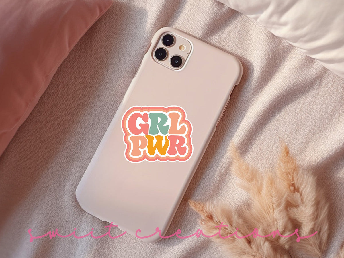 Girl Power Sticker SS811 - Swiit Creations