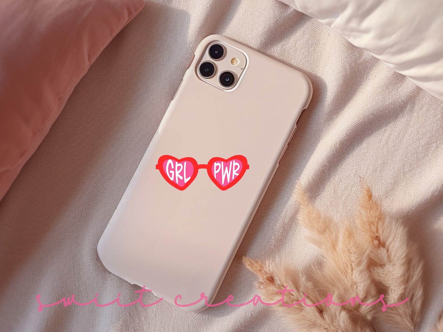 Girl Power Sunglasses Sticker SS819 - Swiit Creations