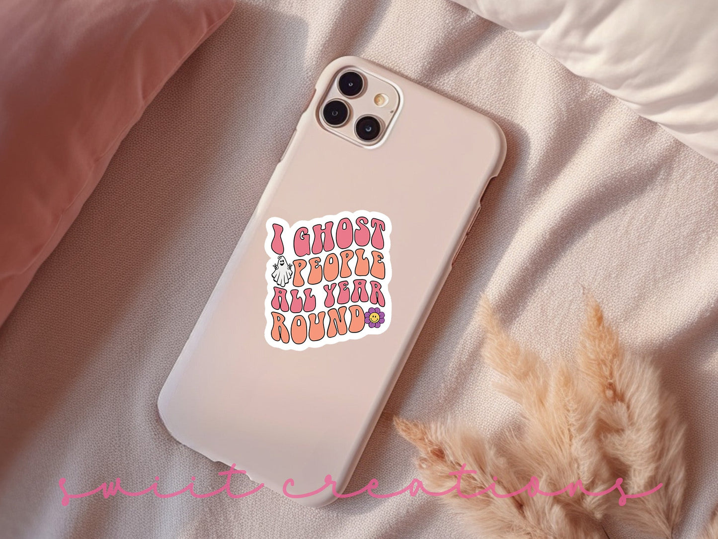 I Ghost People All Year Round Sticker SS360 - Swiit Creations