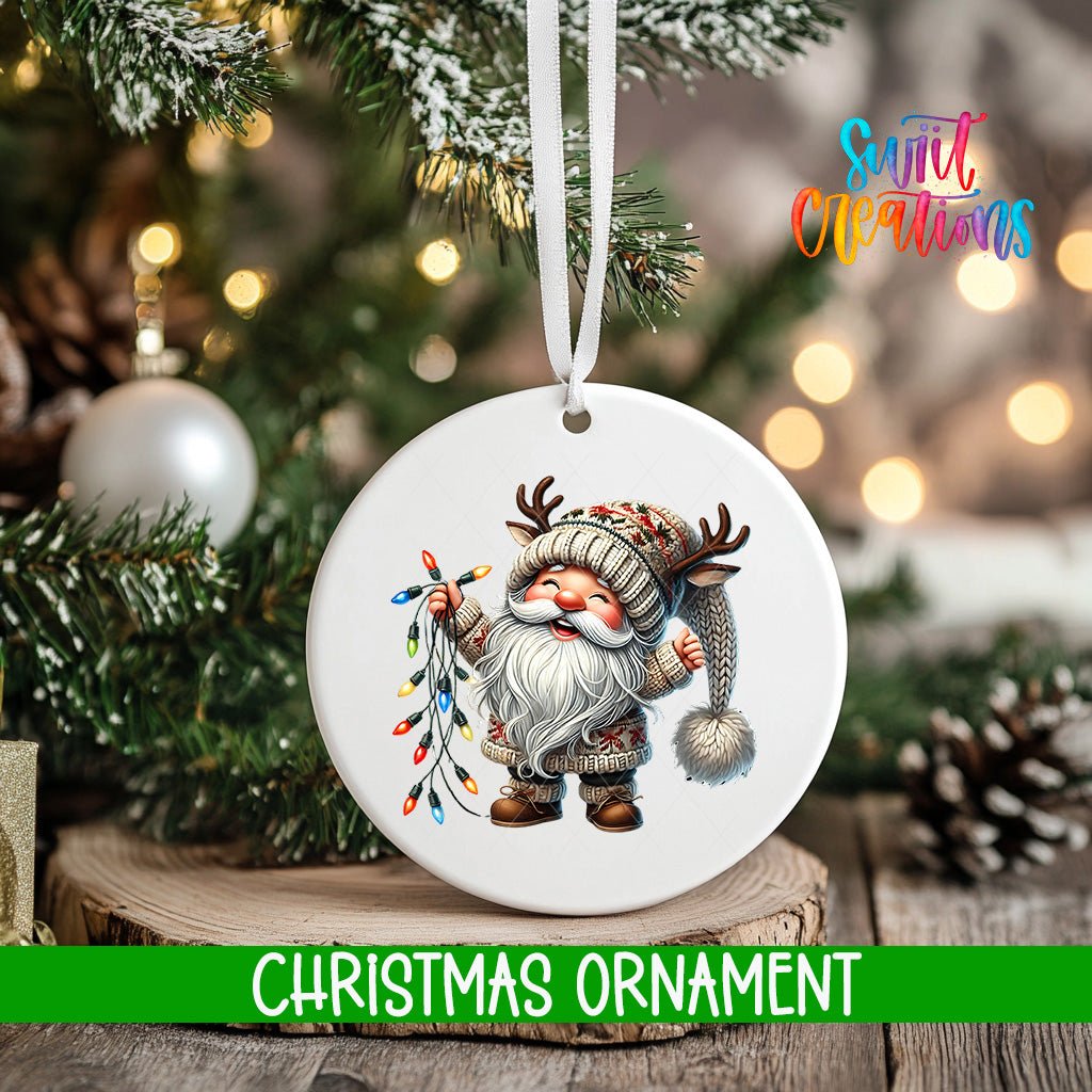 Santa Personalized Christmas Ornament | O1111 - Swiit Creations