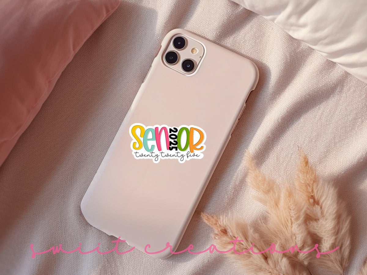 Senior 2025 Sticker SS837 - Swiit Creations