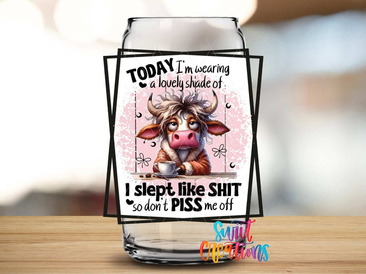 UV DTF Cup Wrap | Durable Waterproof Cow Tumbler Decal UV DTF Cup Decal | UV844 - Swiit Creations