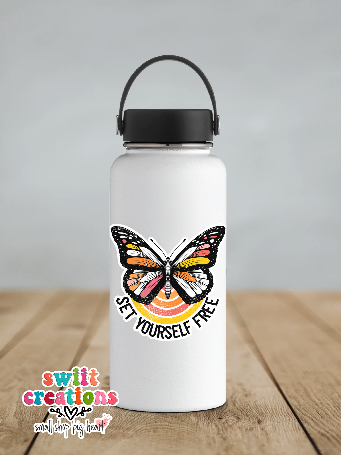Set Yourself Free Waterproof Sticker (SS123) | SCD065