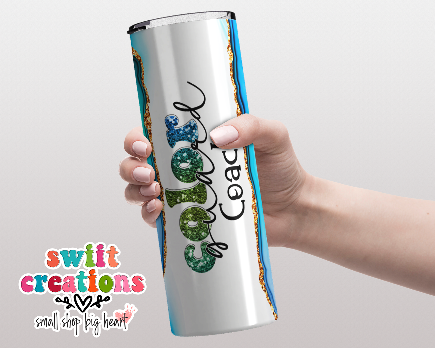 Color Guard Coach Tumbler (T402)
