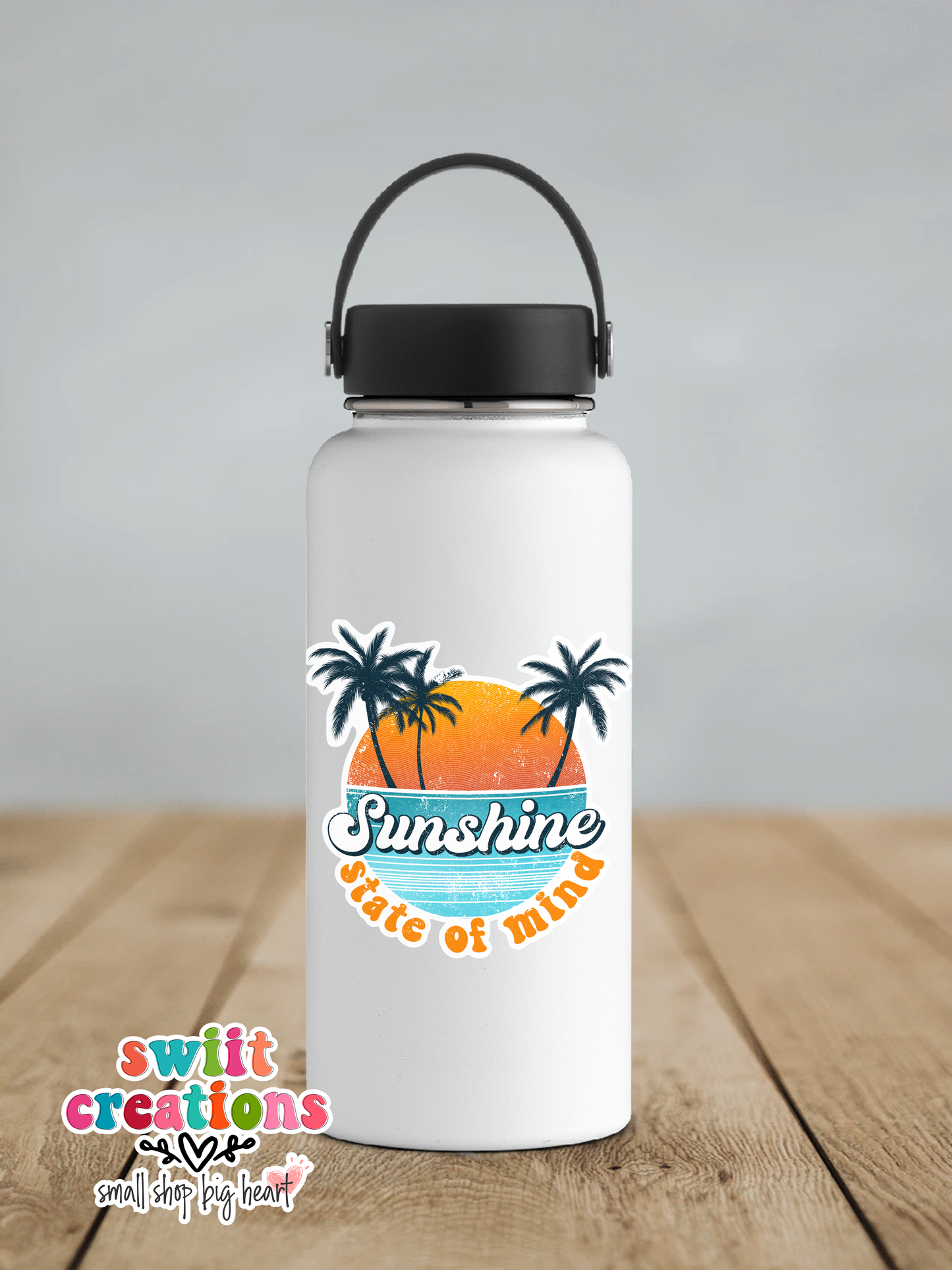 Sunshine State of Mind Waterproof Sticker (SS108) | SCD069