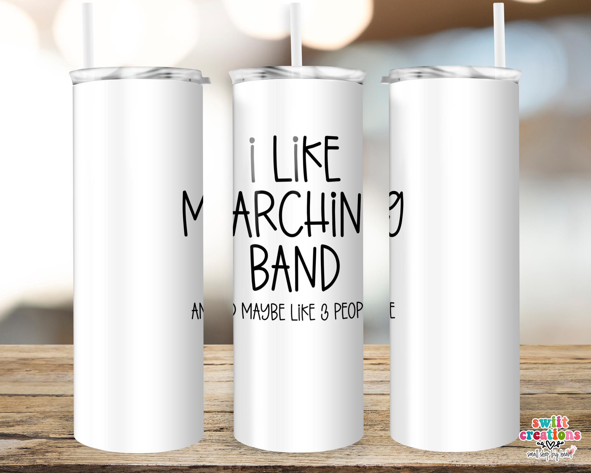 I Like Marching Band Tumbler (T284)