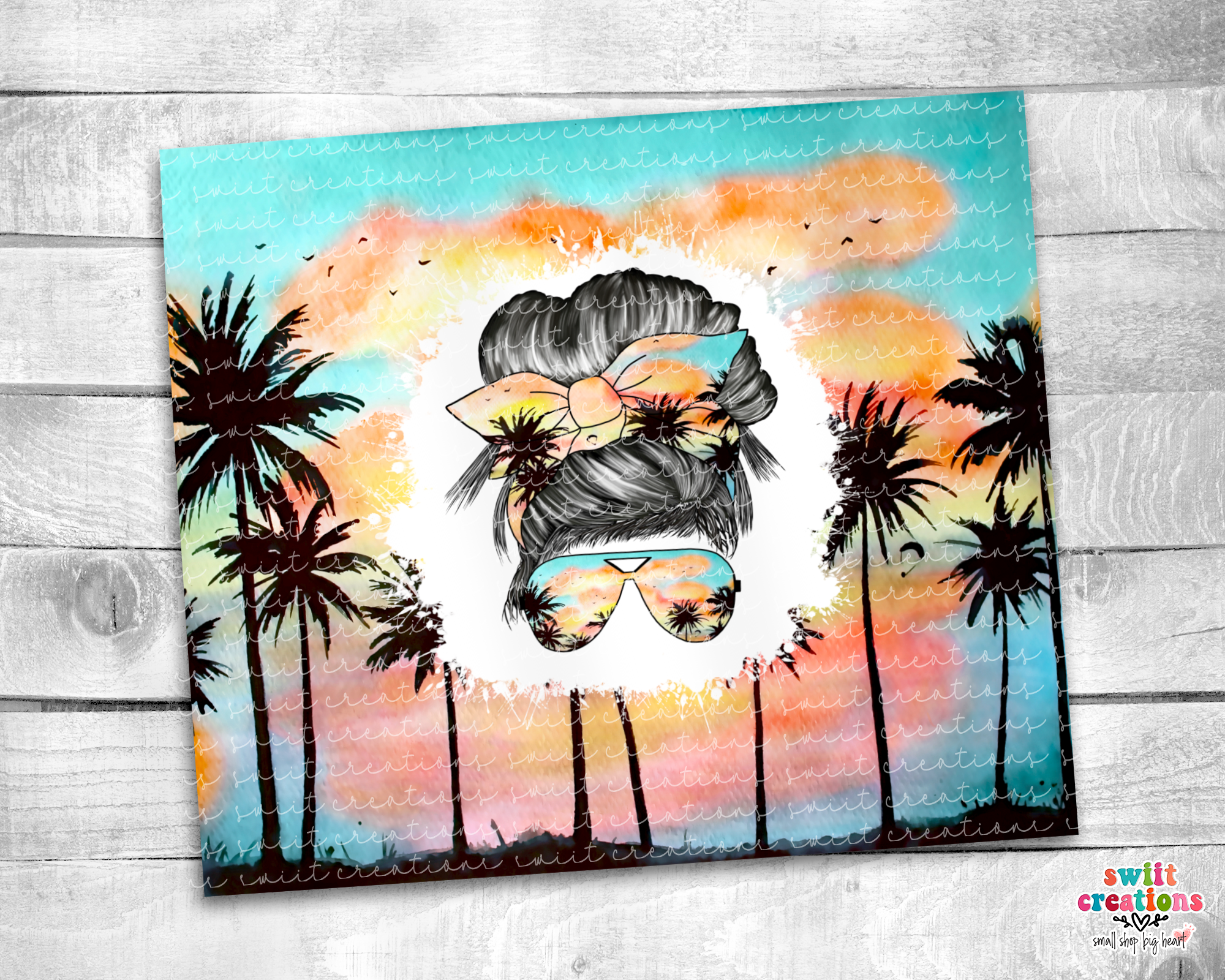 Sunset Beach Tumbler (T193)