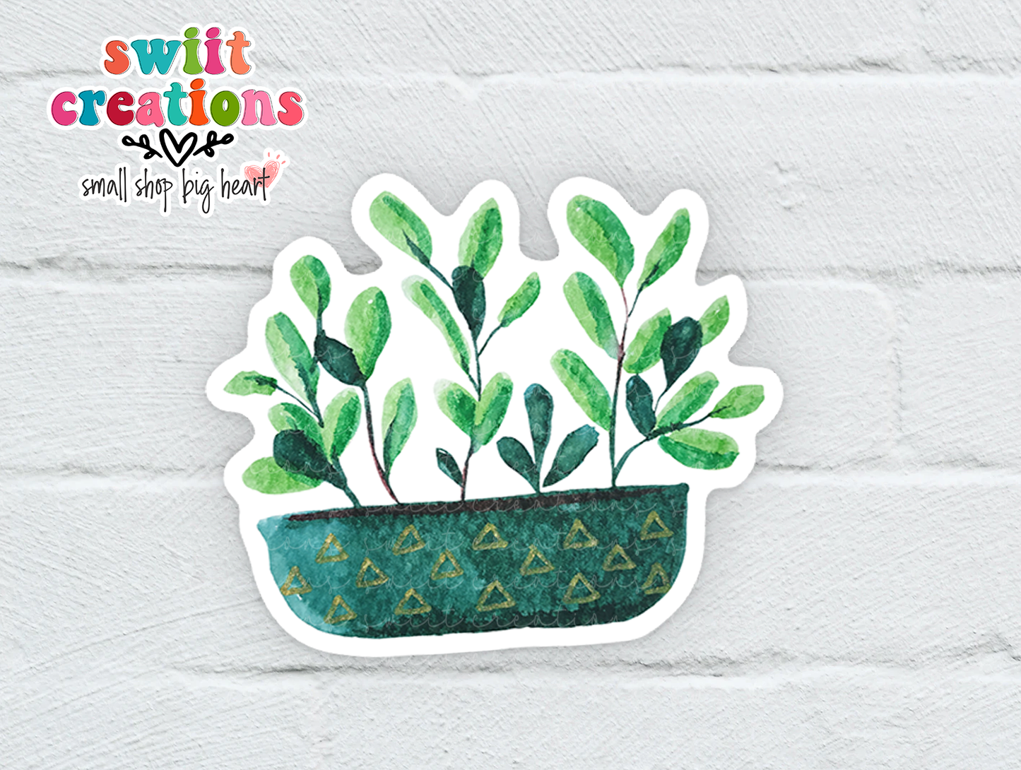 Plant Waterproof Sticker (SS029) | SCD129