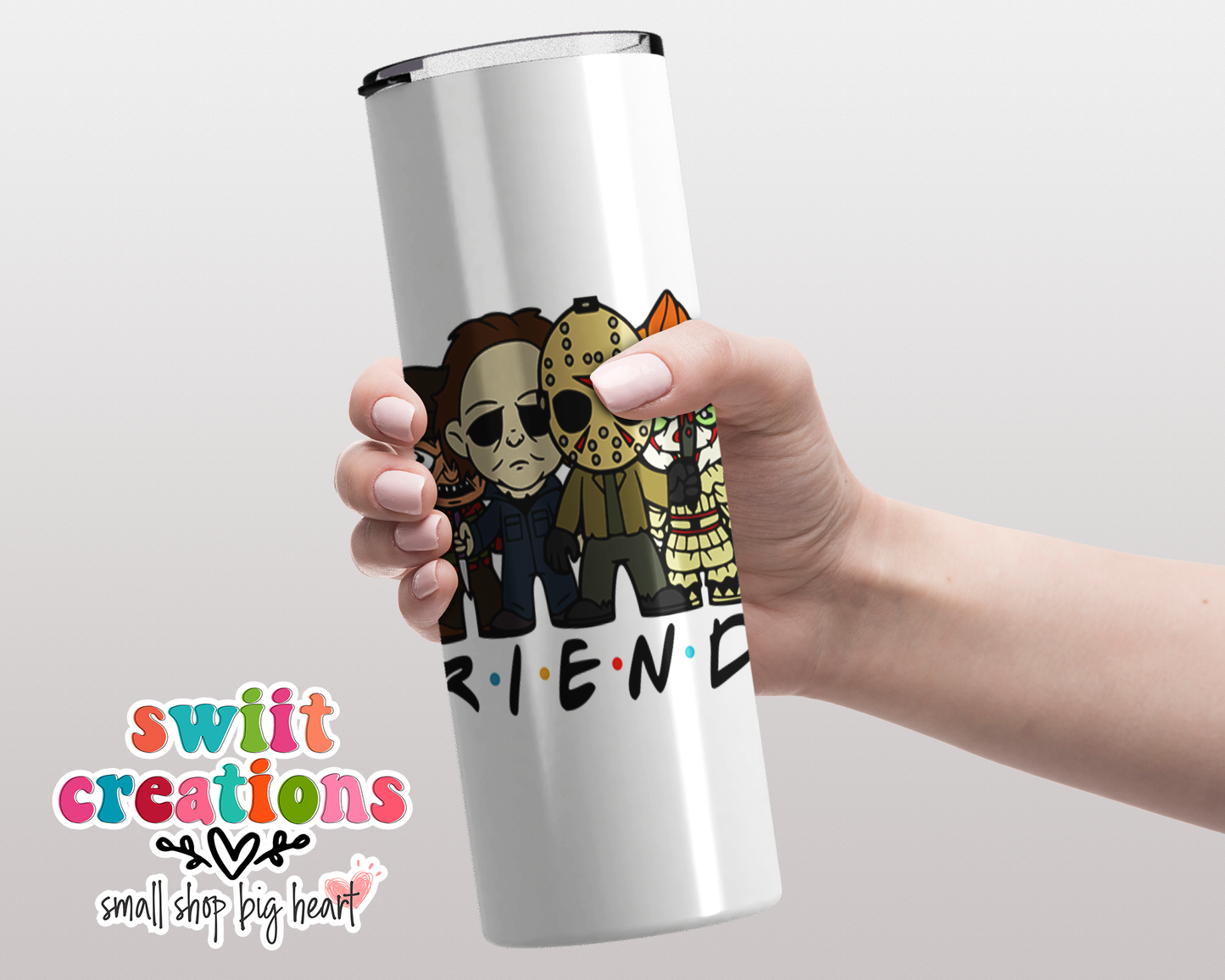 Halloween Friends Tumbler (T042)