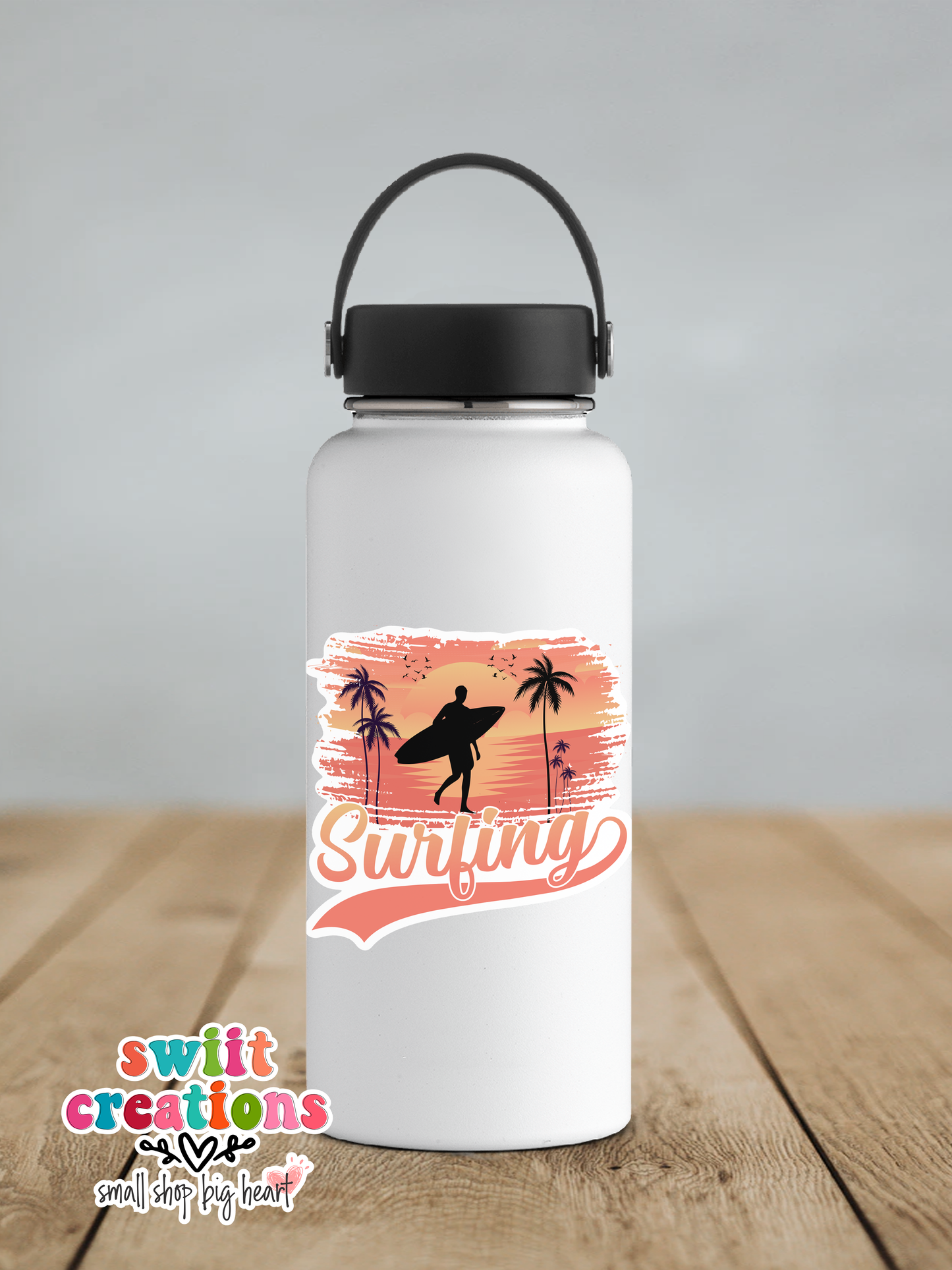 Surfing Waterproof Sticker (SS113) | SCD070