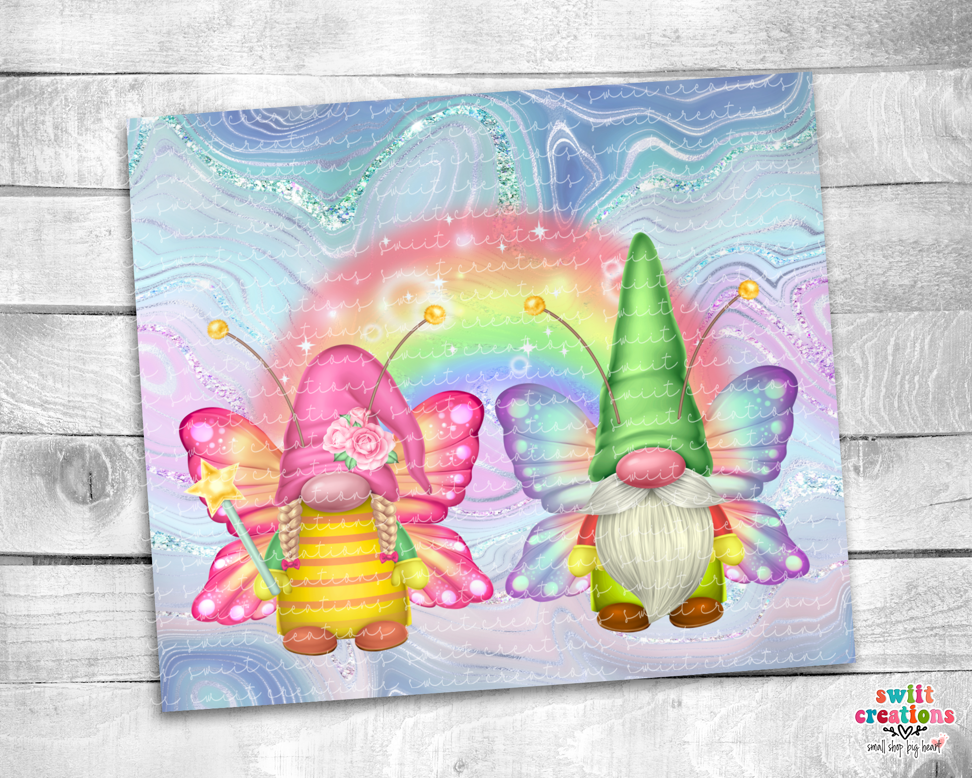 Fairy Gnome Tumbler (T160)