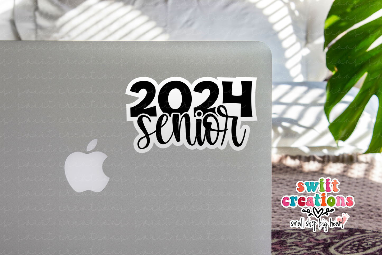 Senior 2024 Waterproof Sticker (SS381) | SCD552