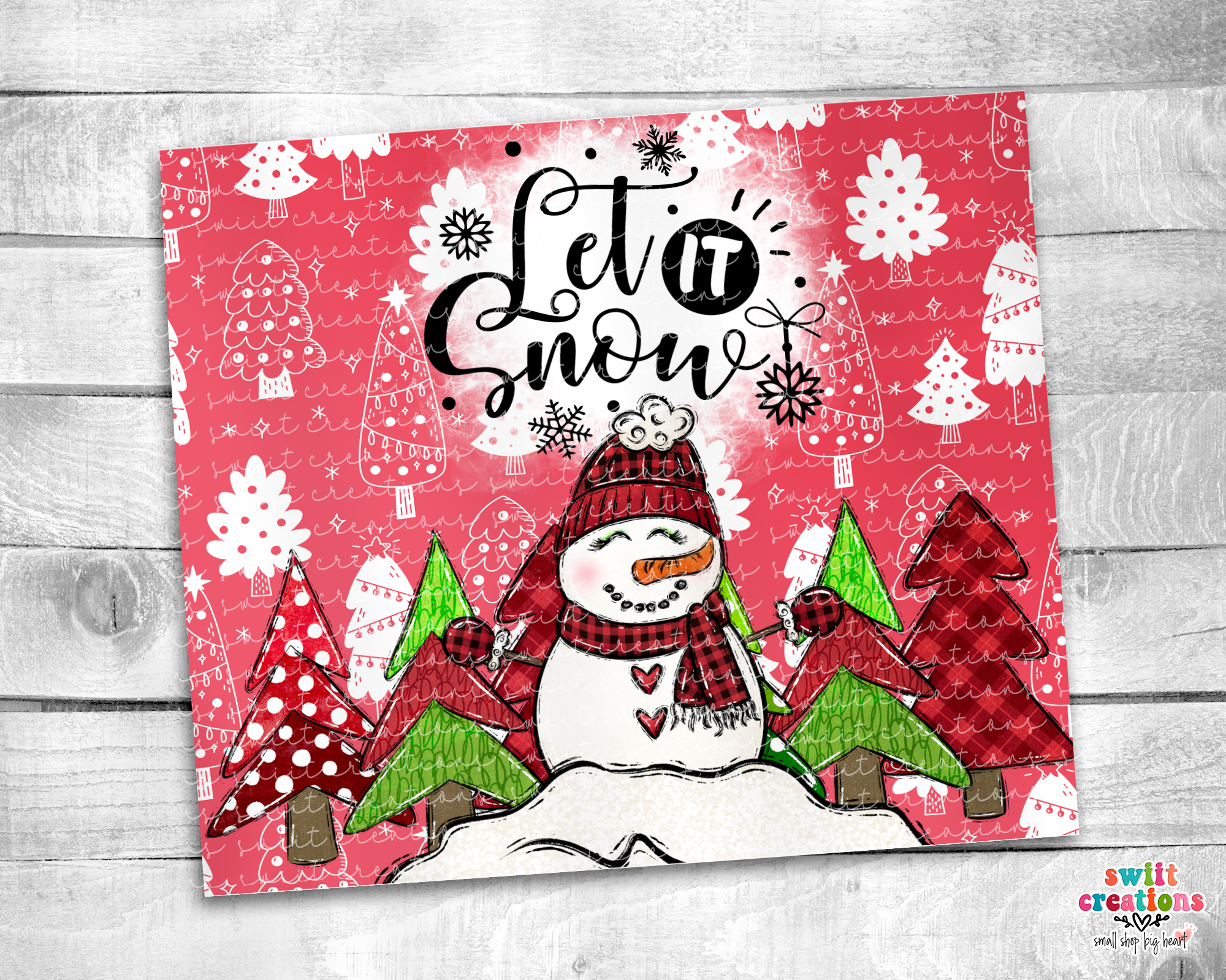 Let It Snow Tumbler (T314)