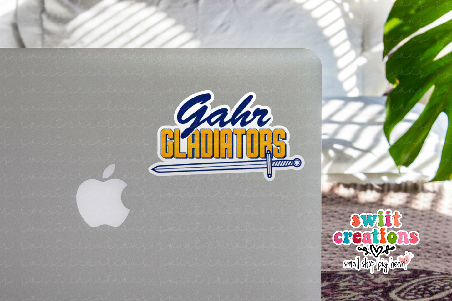 Gahr Gladiators Waterproof Sticker (SS193G) | SCD219