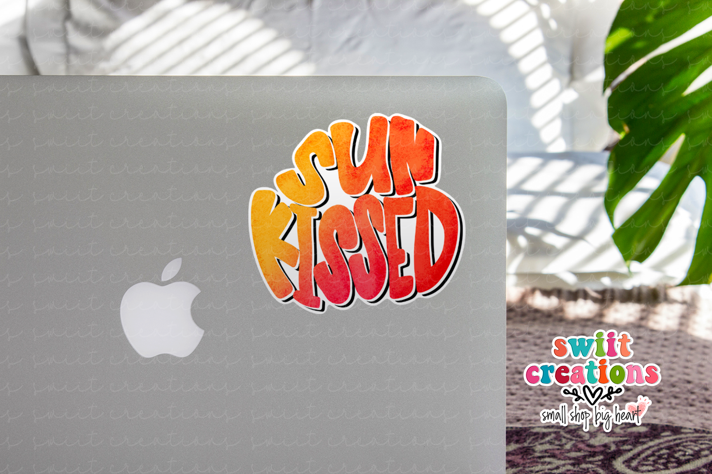 Sun Kissed Waterproof Sticker (SS101) | SCD099