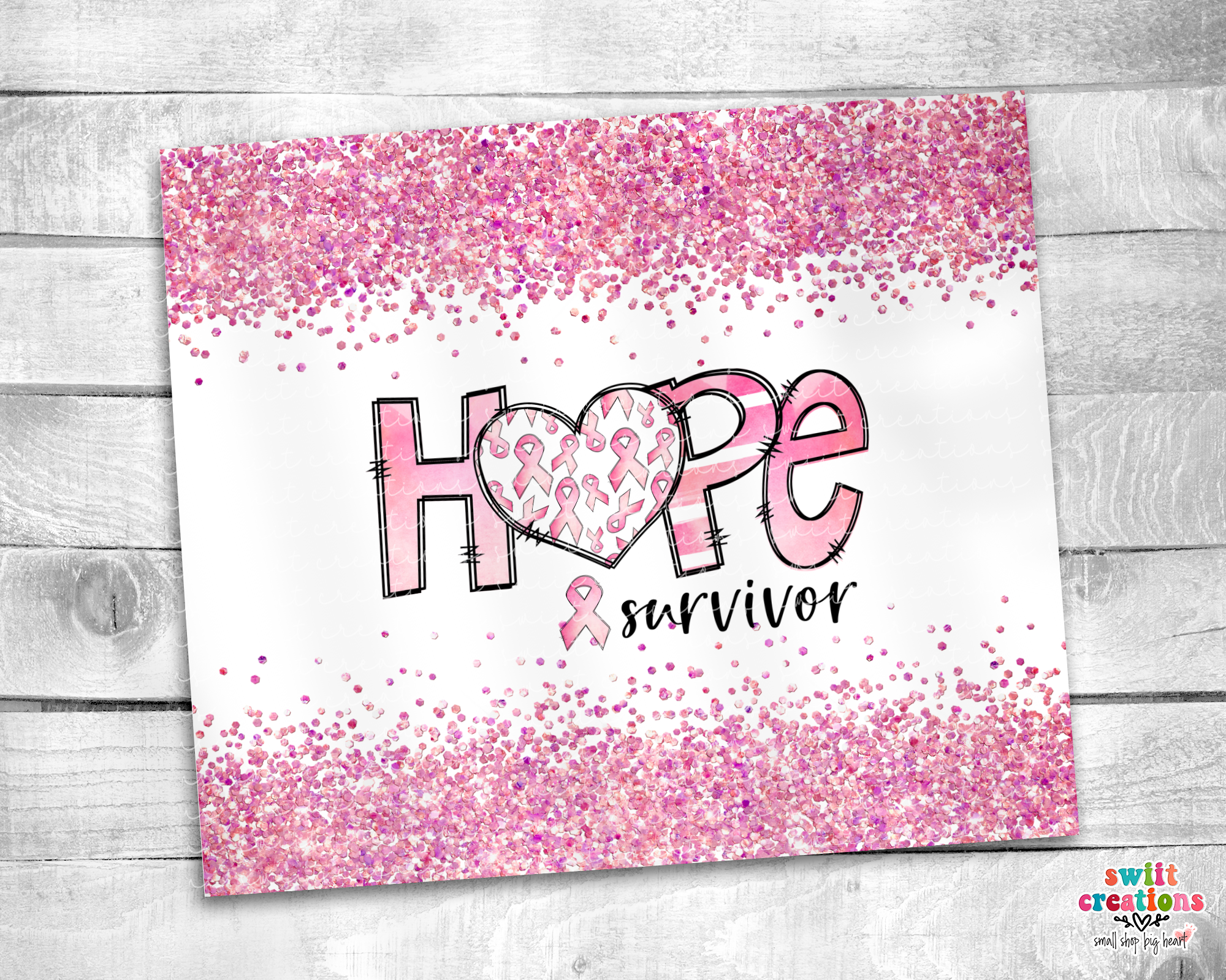 Hope Survivor Tumbler (T248)