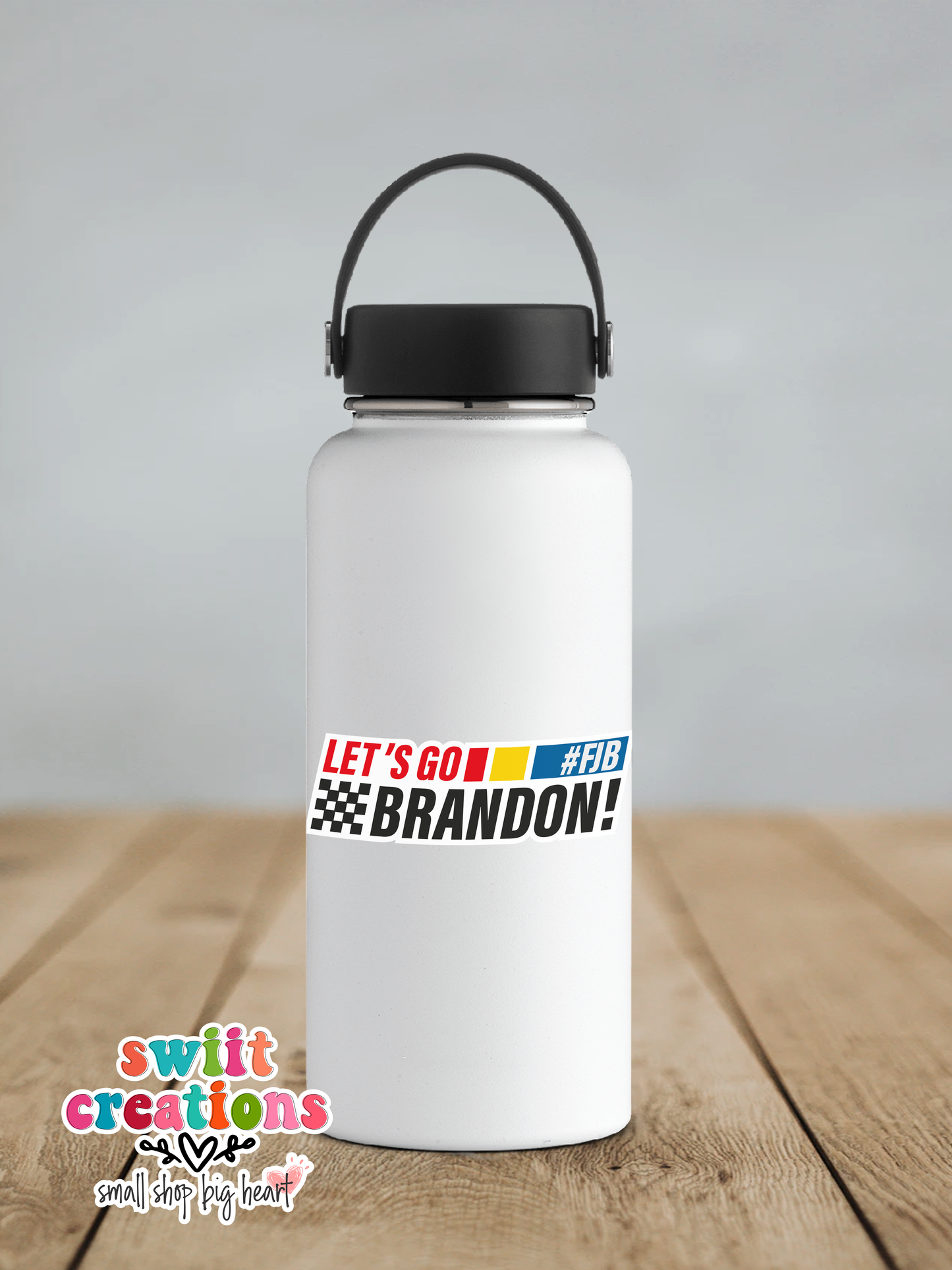 Let's Go Brandon Waterproof Sticker (SS238) | SCD221