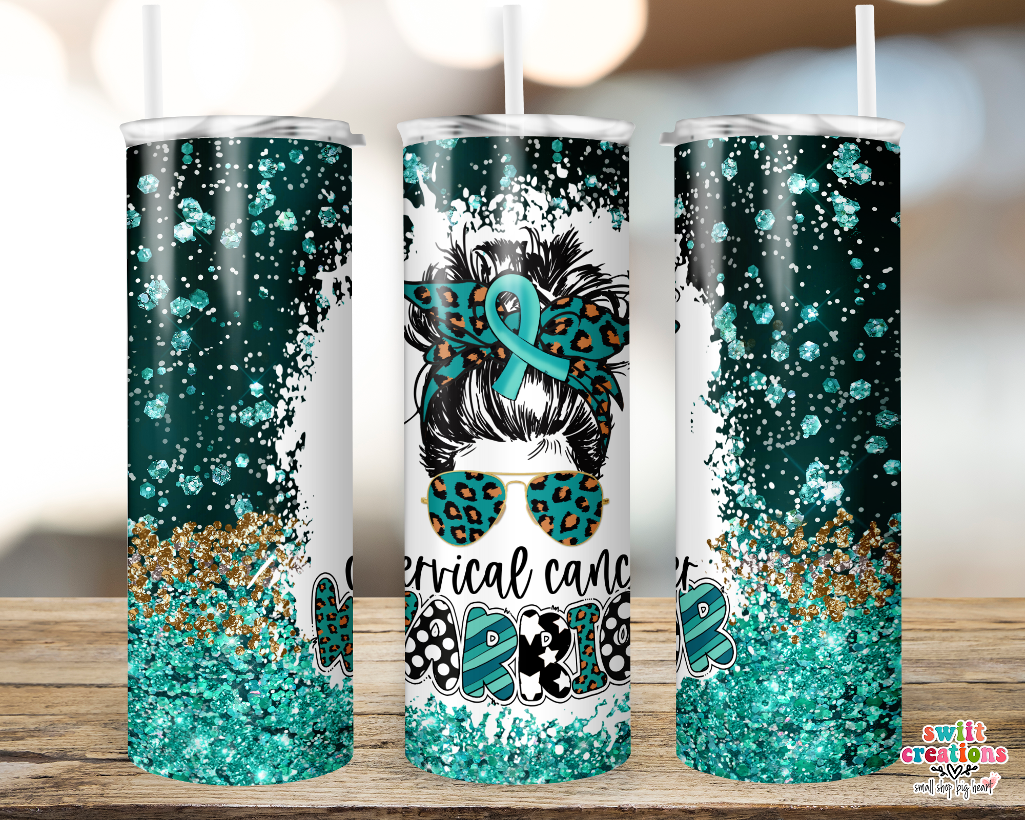 Cervical Cancer Warrior Tumbler (T254)