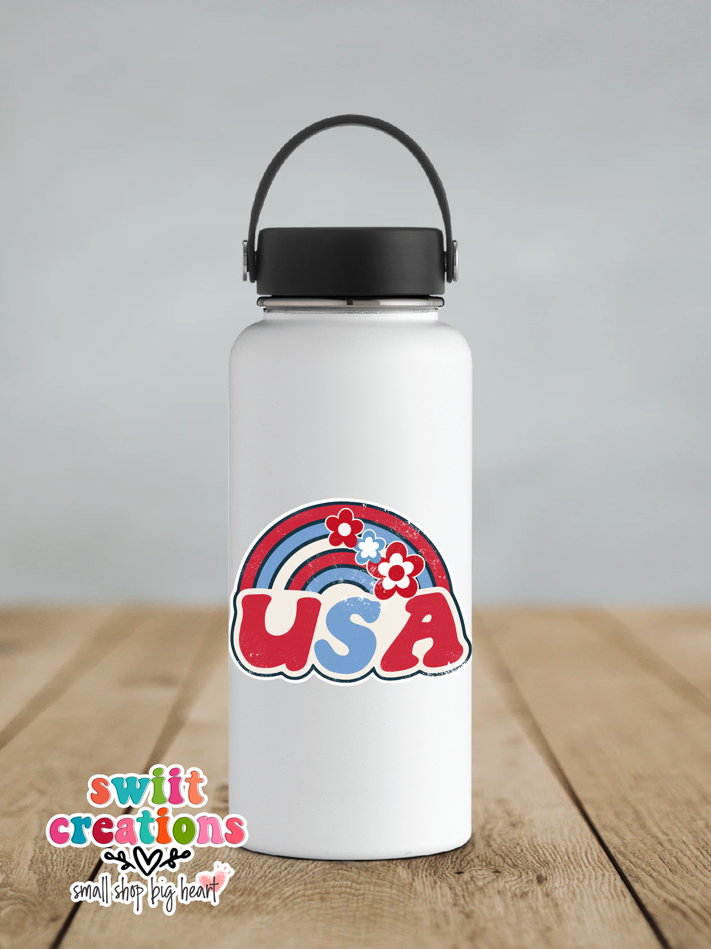 USA Waterproof Sticker (SS150) | SCD153