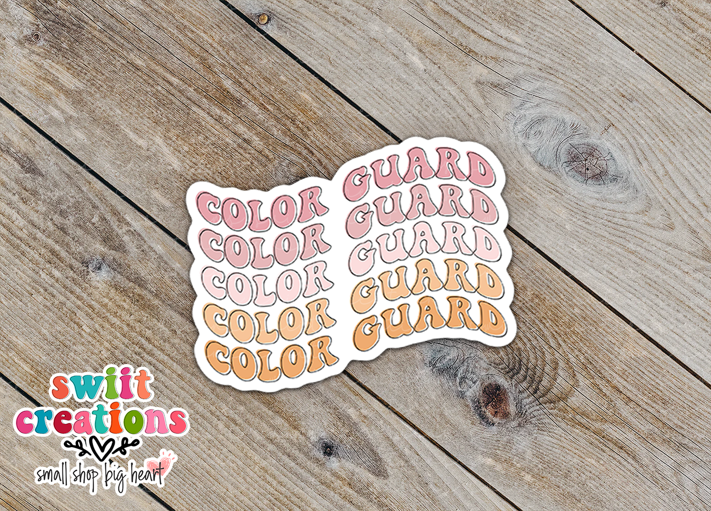 Color Guard Sticker (SS299) | SCD405