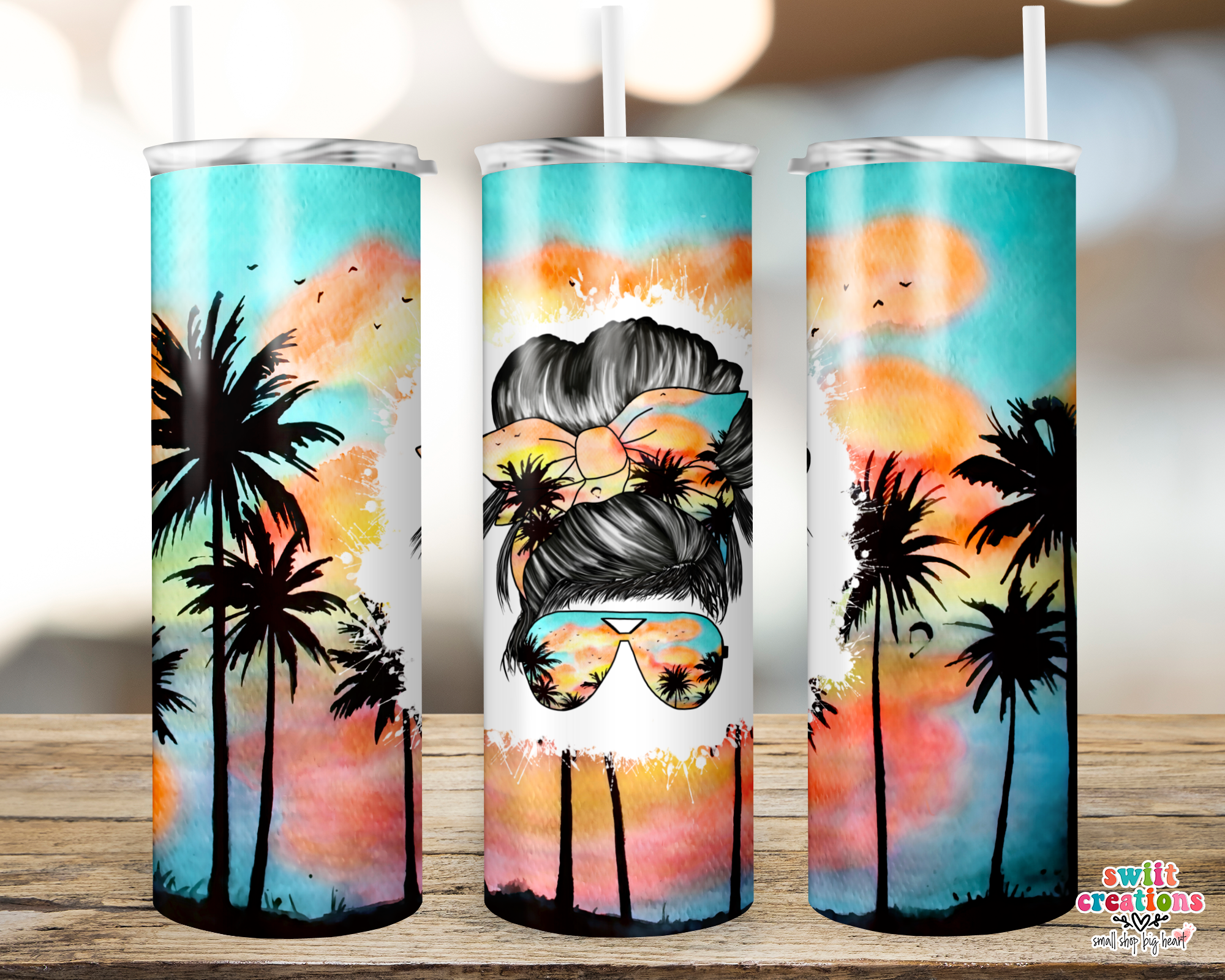 Sunset Beach Tumbler (T193)
