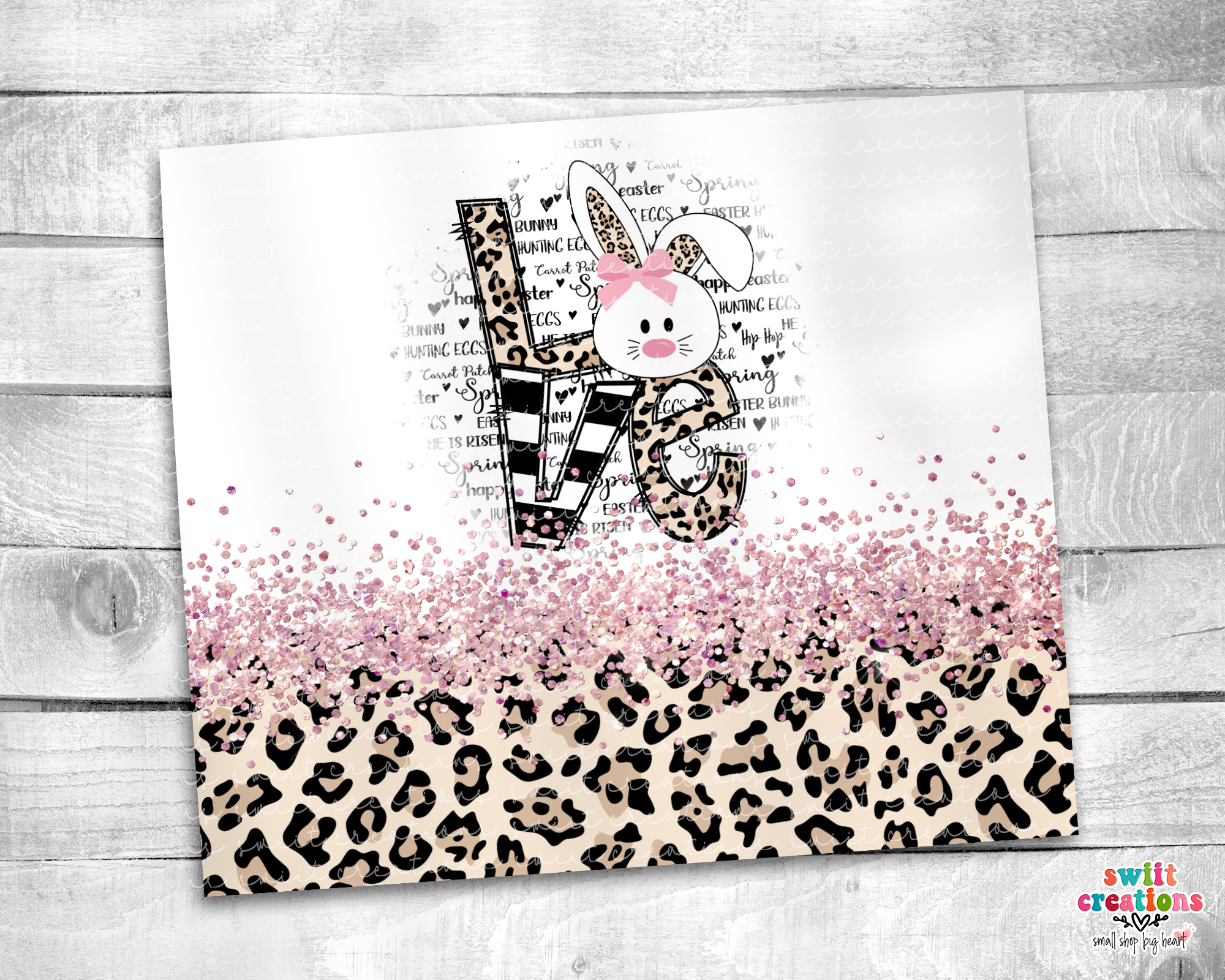 Bunny Love Tumbler (T154)