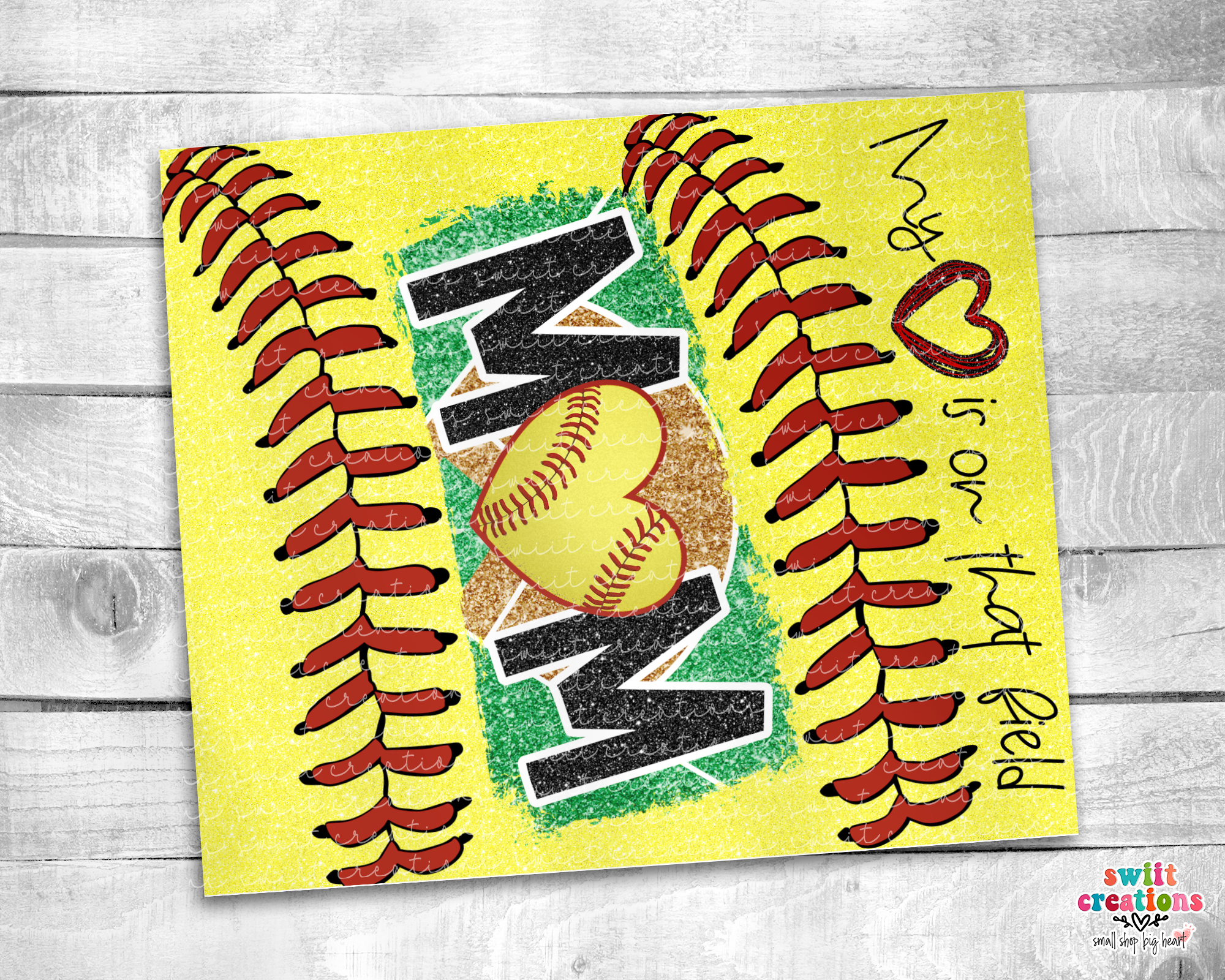 Softball Mom Tumbler (T339)