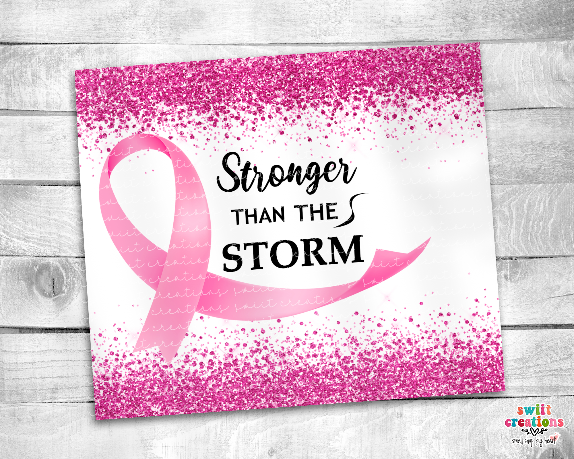 Stronger Than The Storm Tumbler (T246)