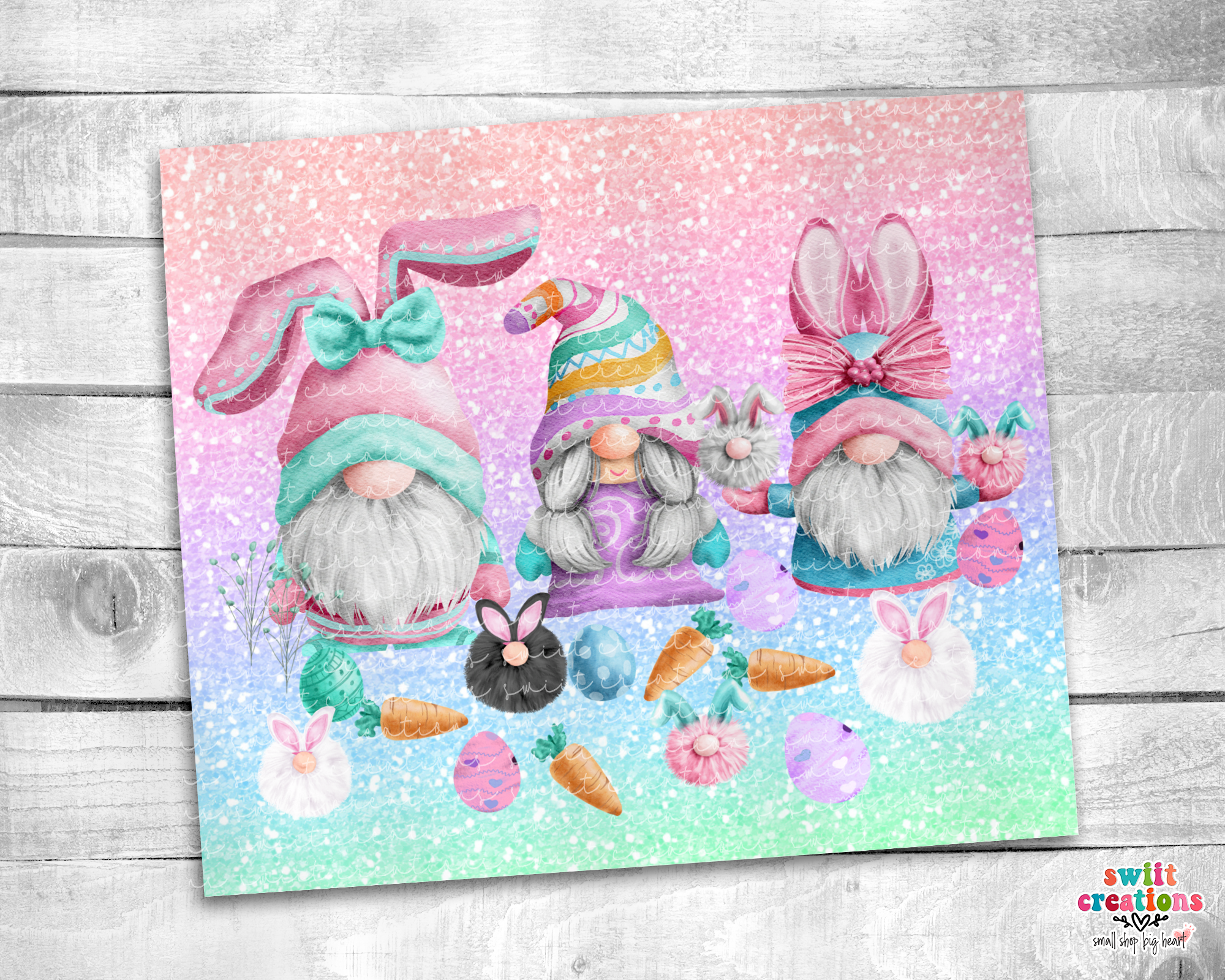 Bunny Gnomes Tumbler (T157)