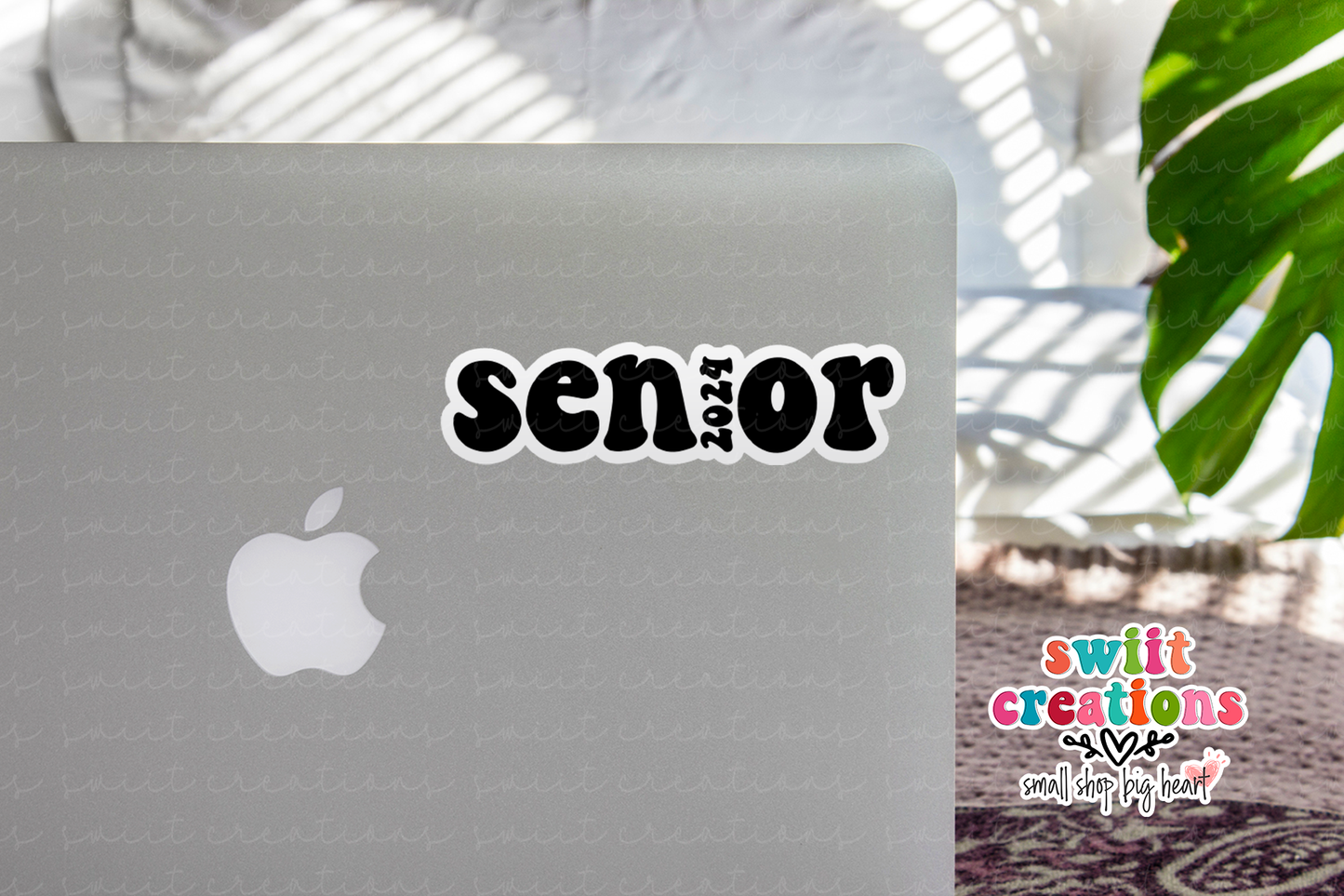 Senior 2024 Waterproof Sticker (SS380) | SCD559