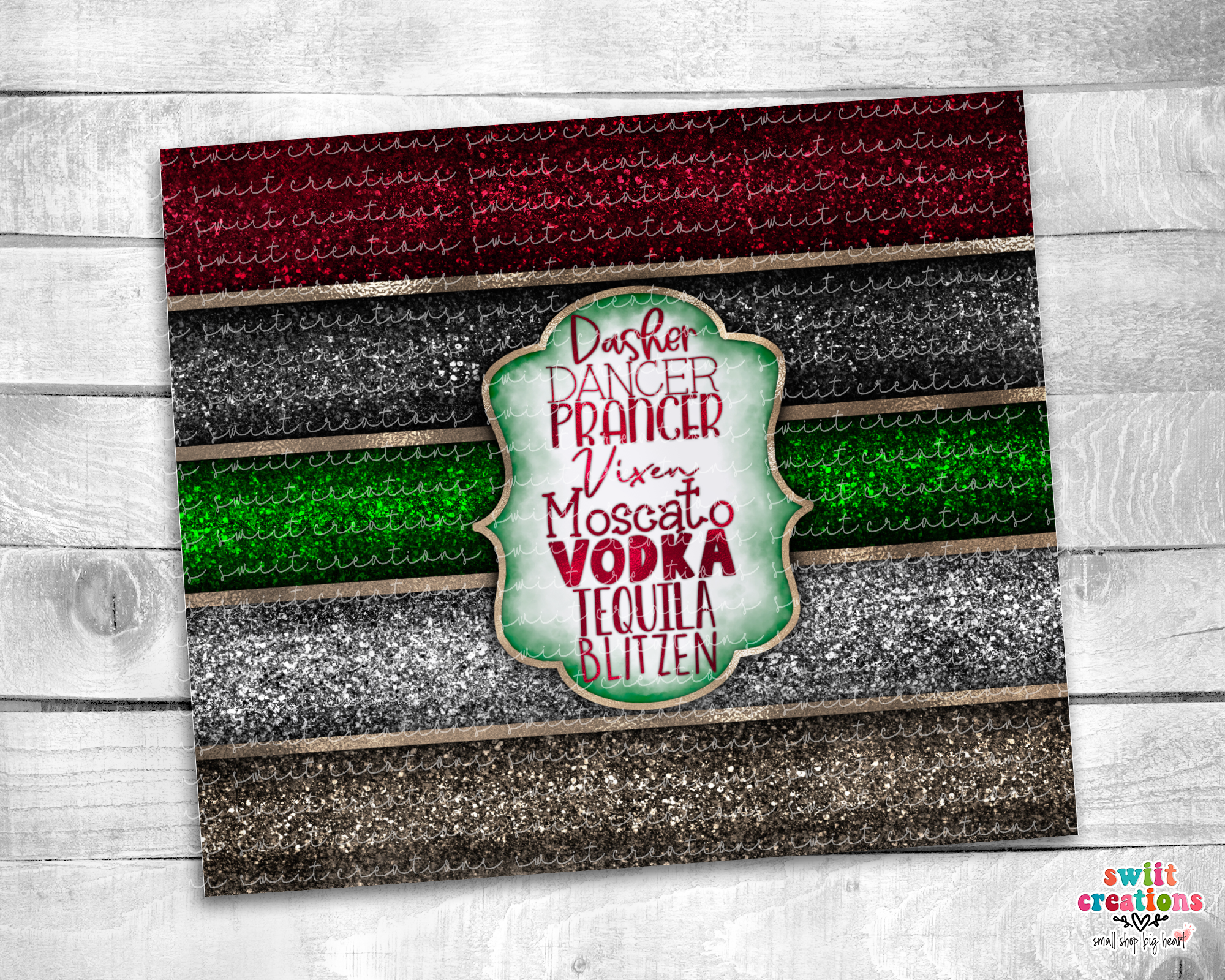 Reindeer Tumbler (T318)