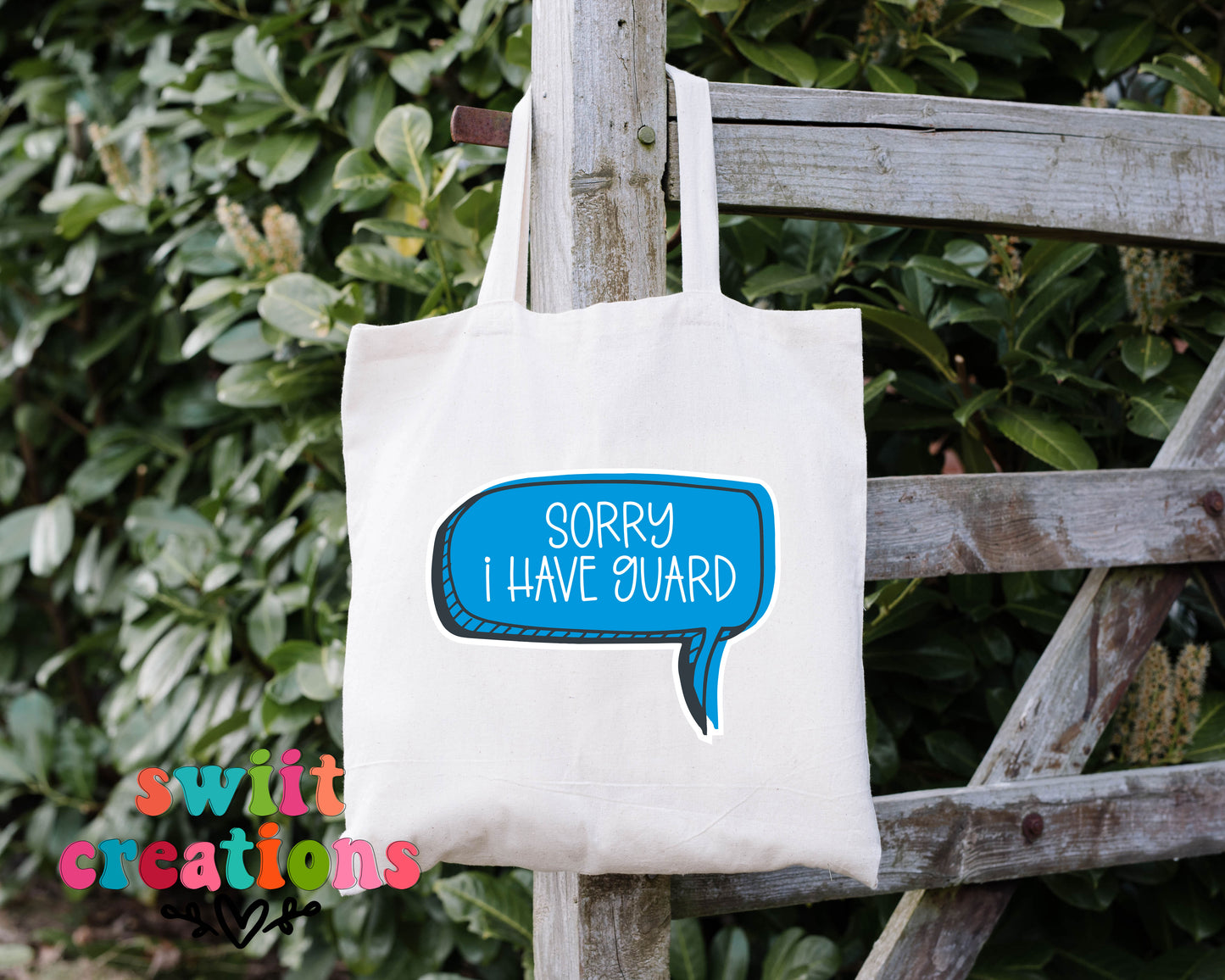 Band Small Linen Tote